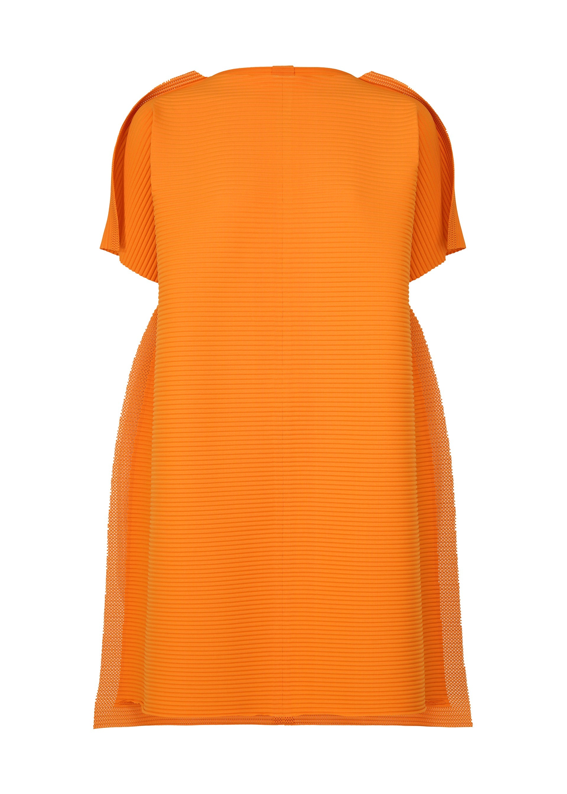 Zoomed view FRAME MESH PLEATS - ORANGE(no.32)