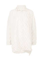 ANGLE PLEATS SHIRT