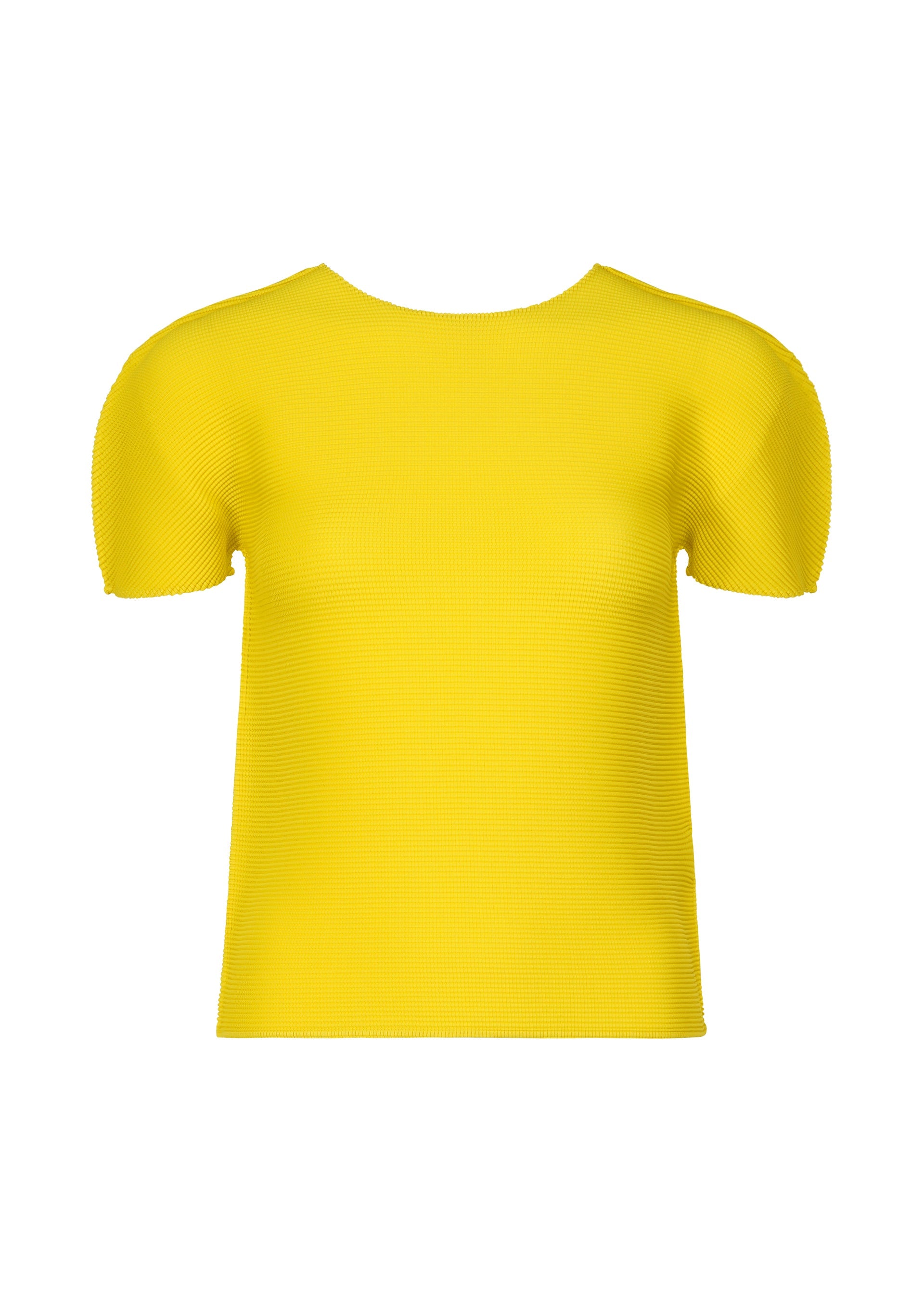 Zoomed view STRETCH PLEATS 3 - LEMON YELLOW (no.51)