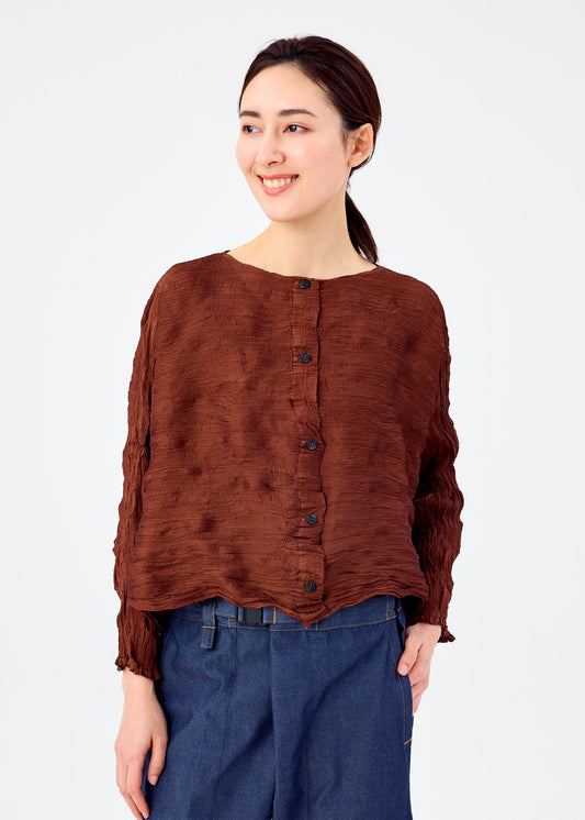 TWIST SEE-THROUGH CREPE