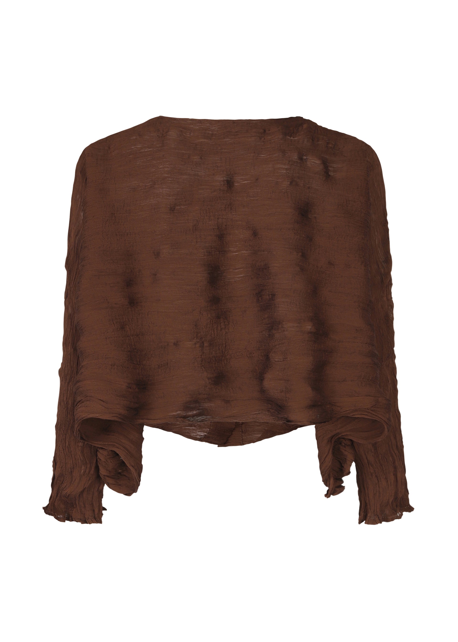 TWIST SEE-THROUGH CREPE