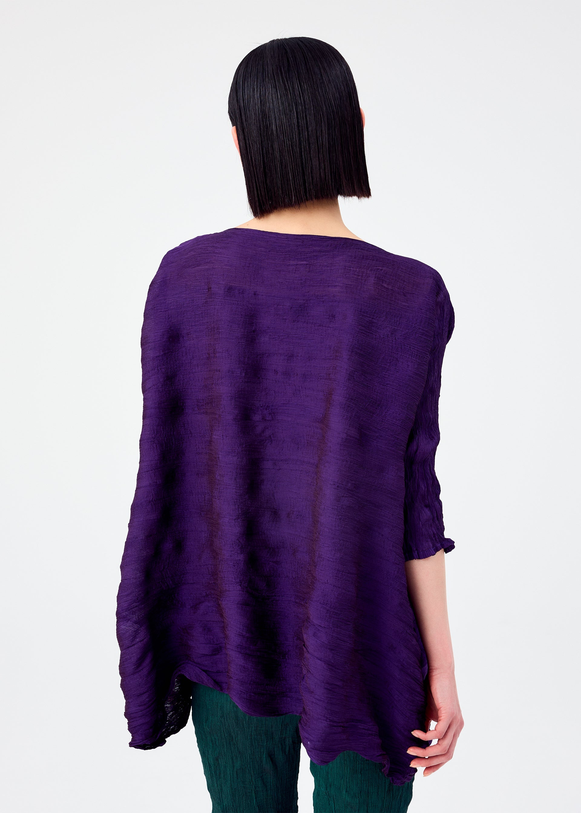 TWIST SEE-THROUGH CREPE