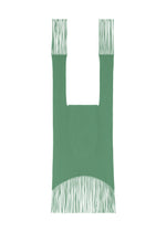 FRINGE FINE KNIT PLEATS BAG