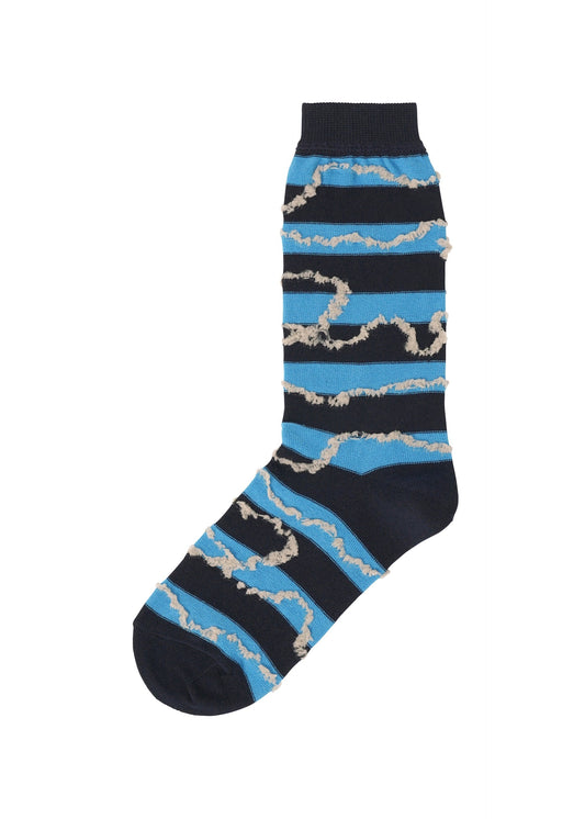 FROGGING KNIT YARN SOCKS view 1