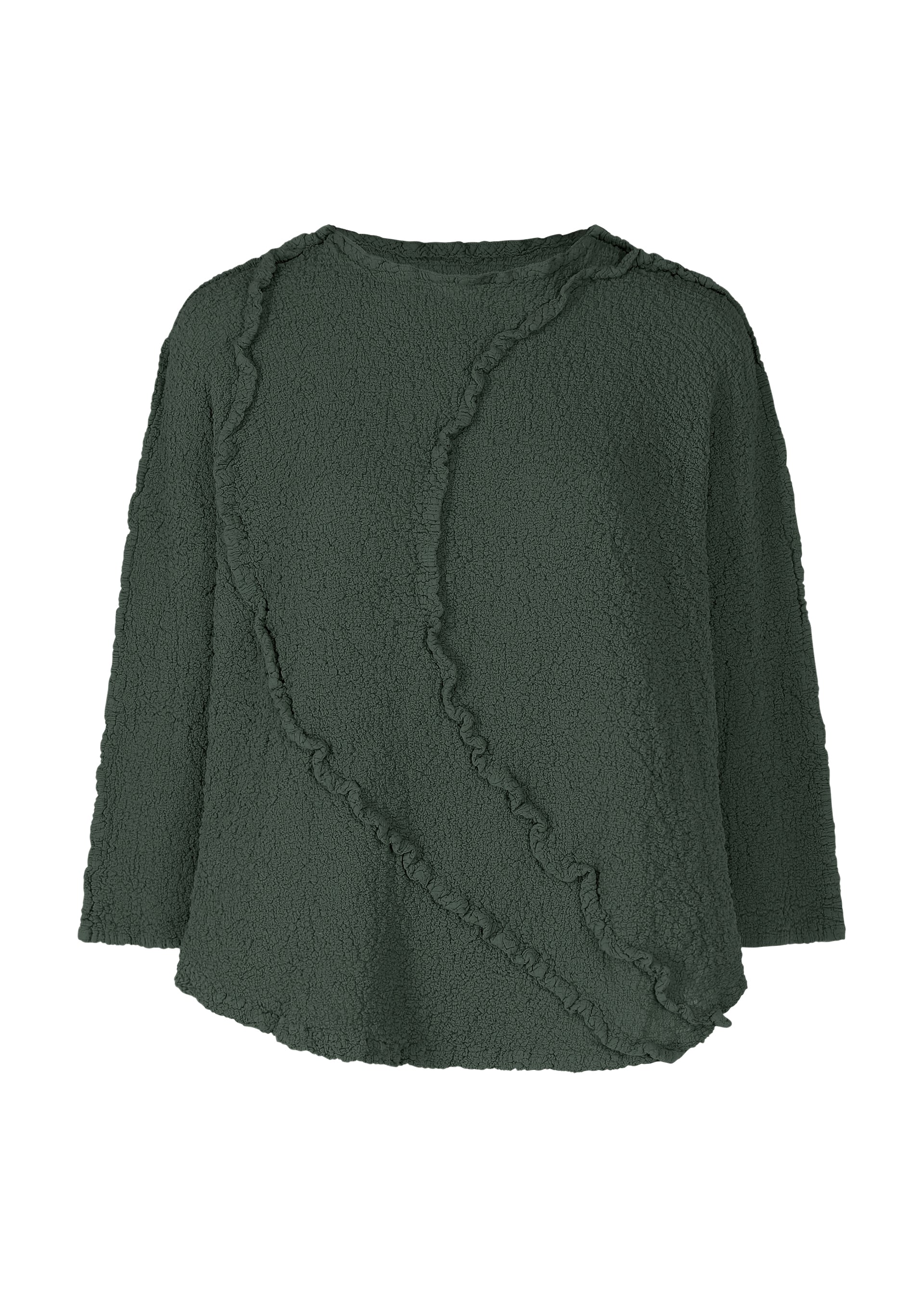 Zoomed view LINE CAULIFLOWER - DARK GREEN (no.67)