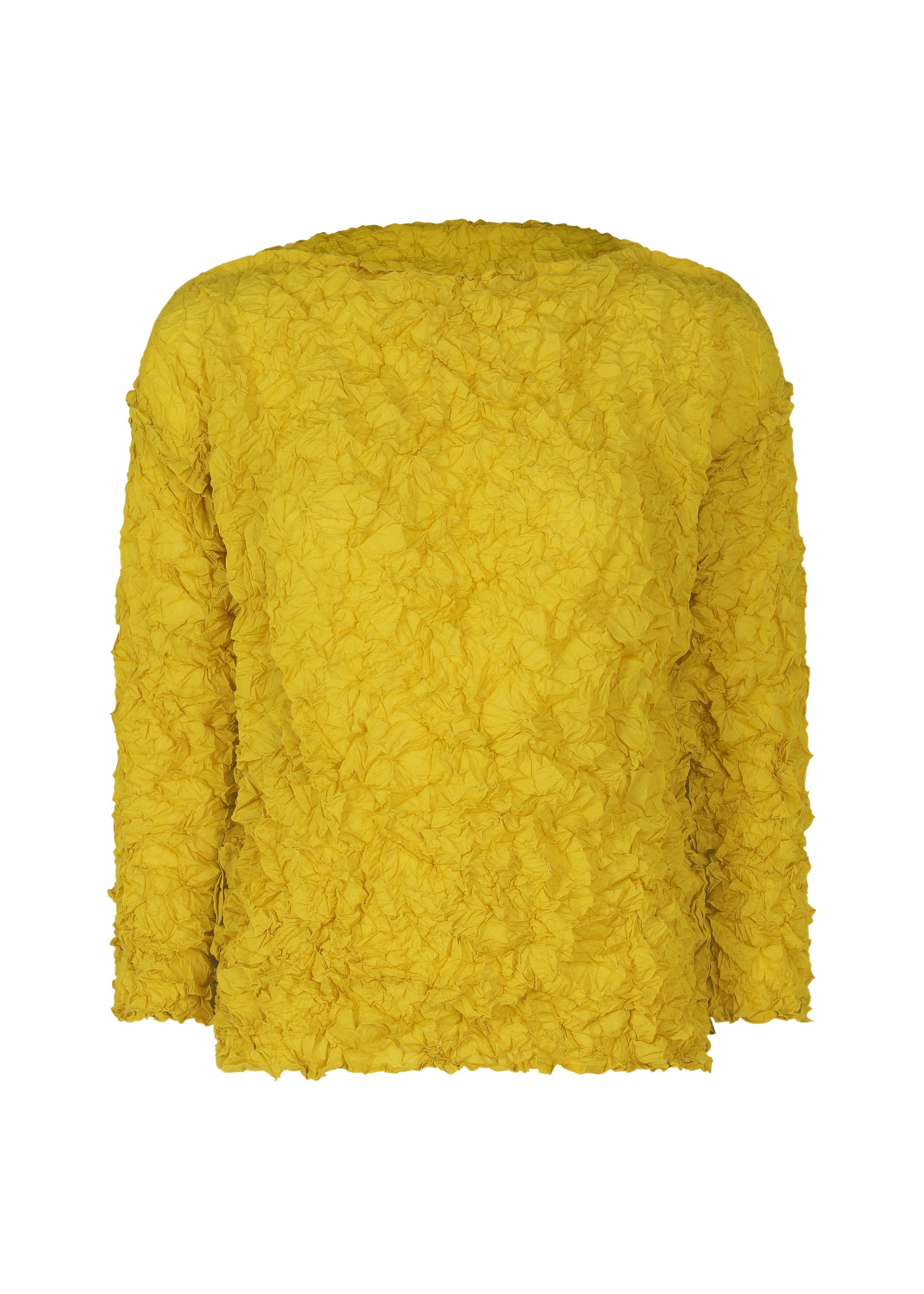 Zoomed view MERINGUE TOP - YELLOW (no.52)