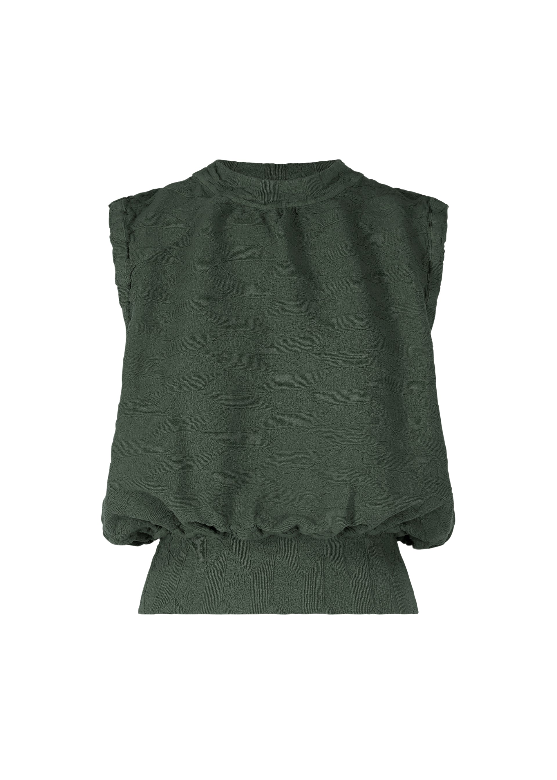 Zoomed view KNIT LIKE CLOTH - DARK GREEN (no.67)