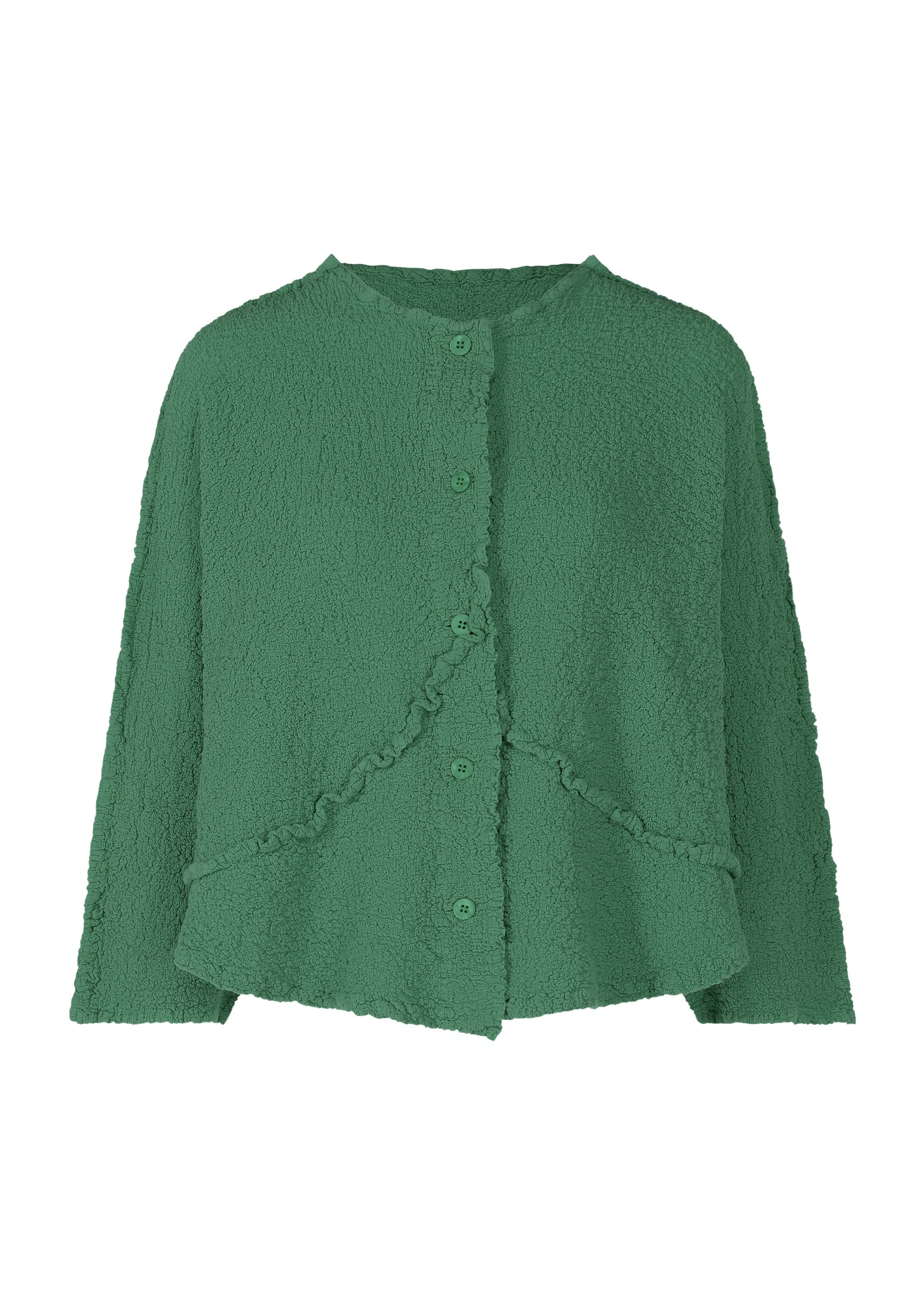 Zoomed view LINE CAULIFLOWER - JADE GREEN (no.66)