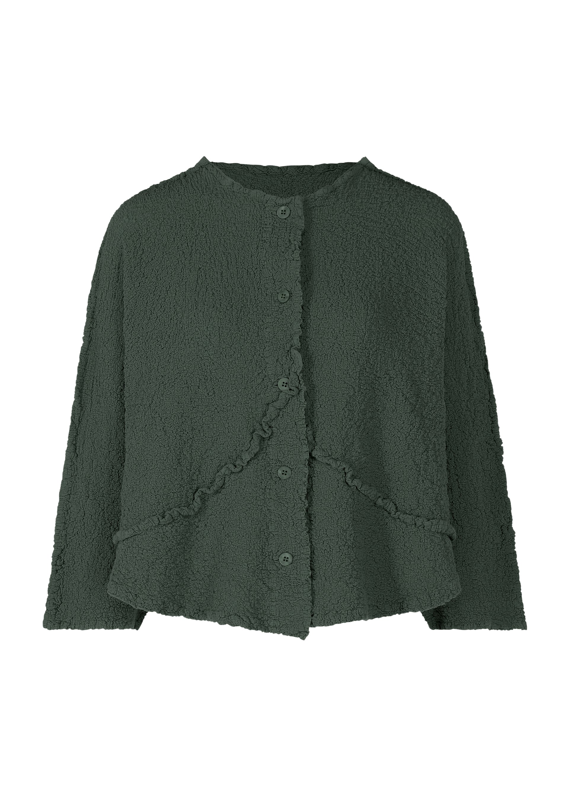 Zoomed view LINE CAULIFLOWER - DARK GREEN (no.67)
