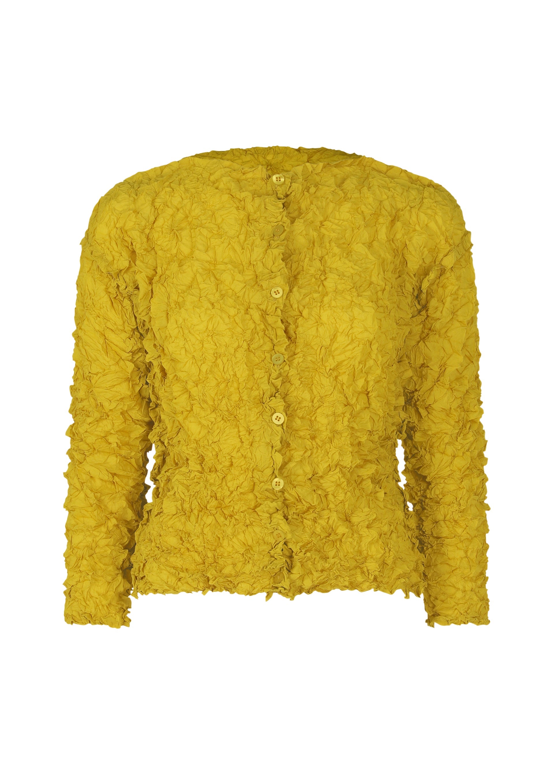 Zoomed view MERINGUE TOP - YELLOW (no.52)