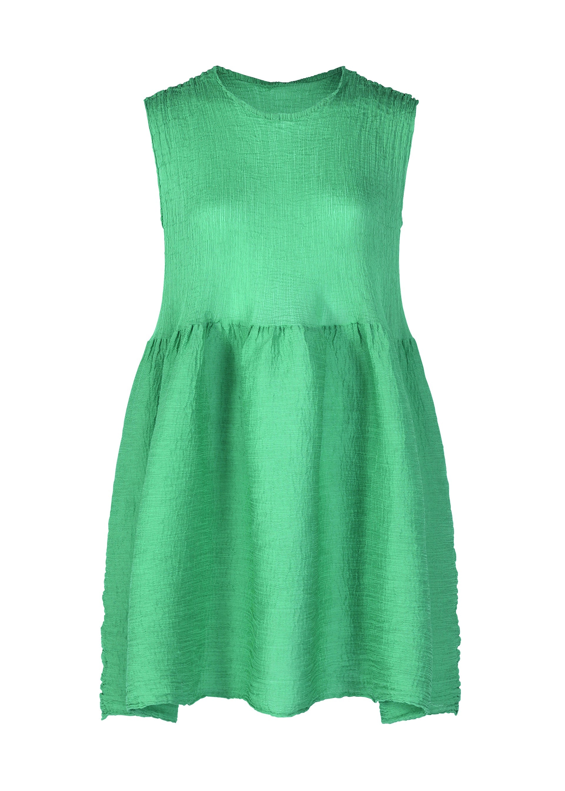 Zoomed view BOUNCE SEE-THROUGH CREPE - COBALT GREEN (no.61)