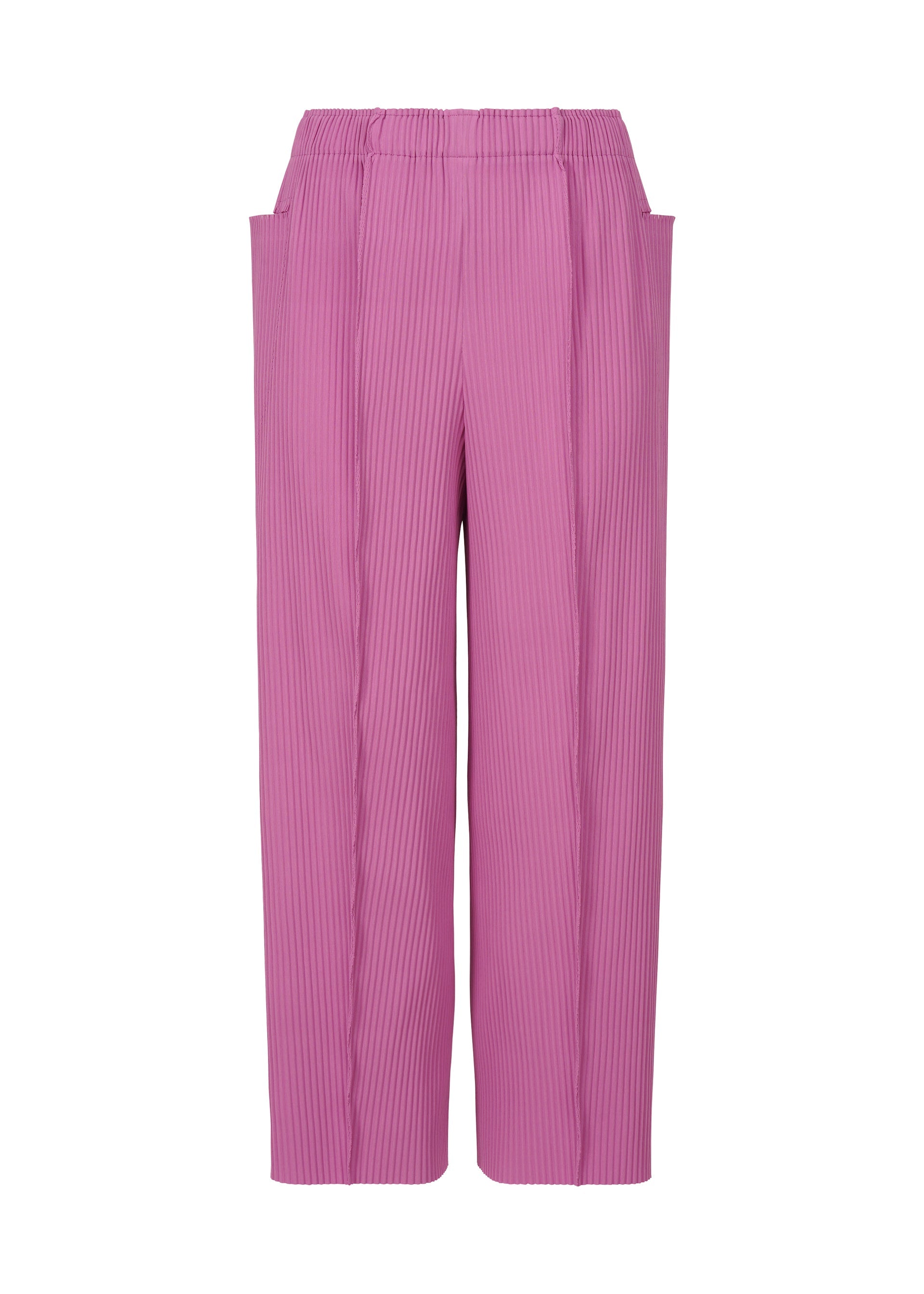 Zoomed view FINE KNIT PLEATS COLOR 1 - FUCHSIA PINK (no.20)