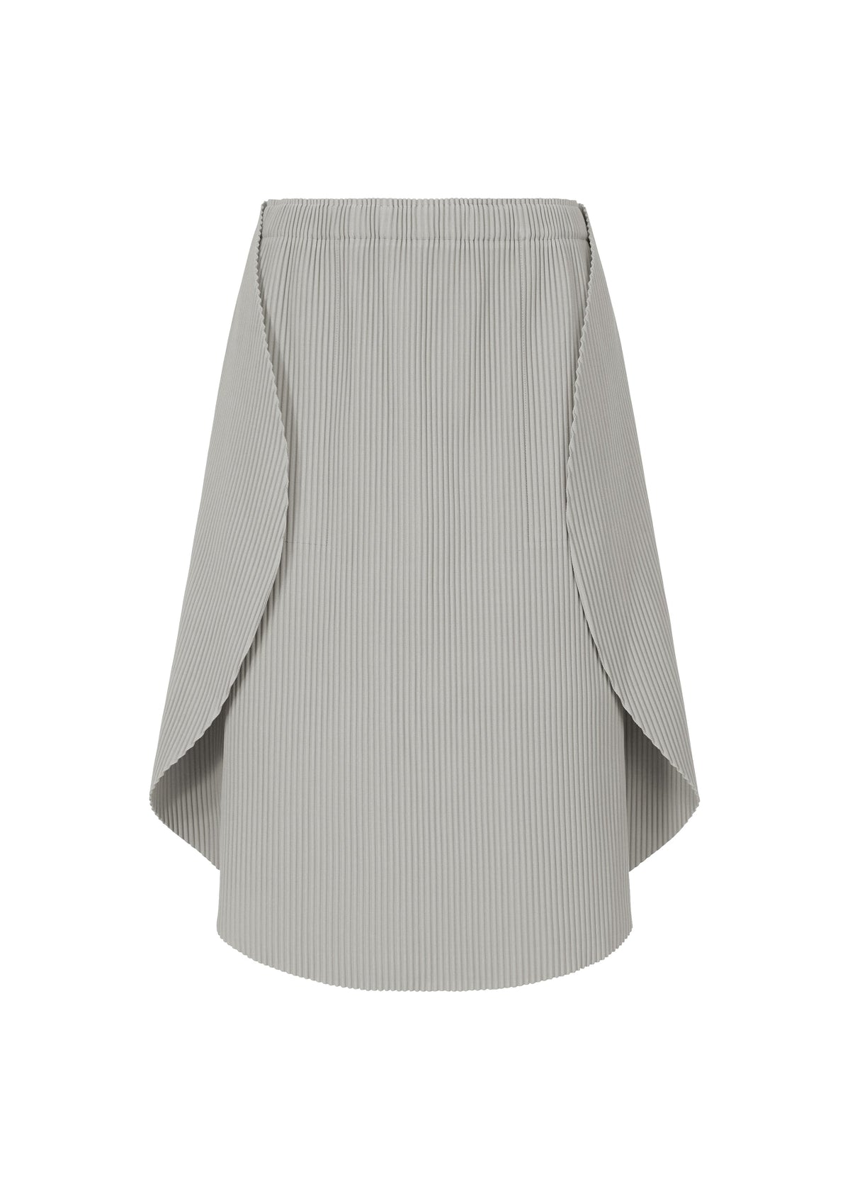 CIRCLE PLEATS, Women's Skirt, Grey view 1 of 9