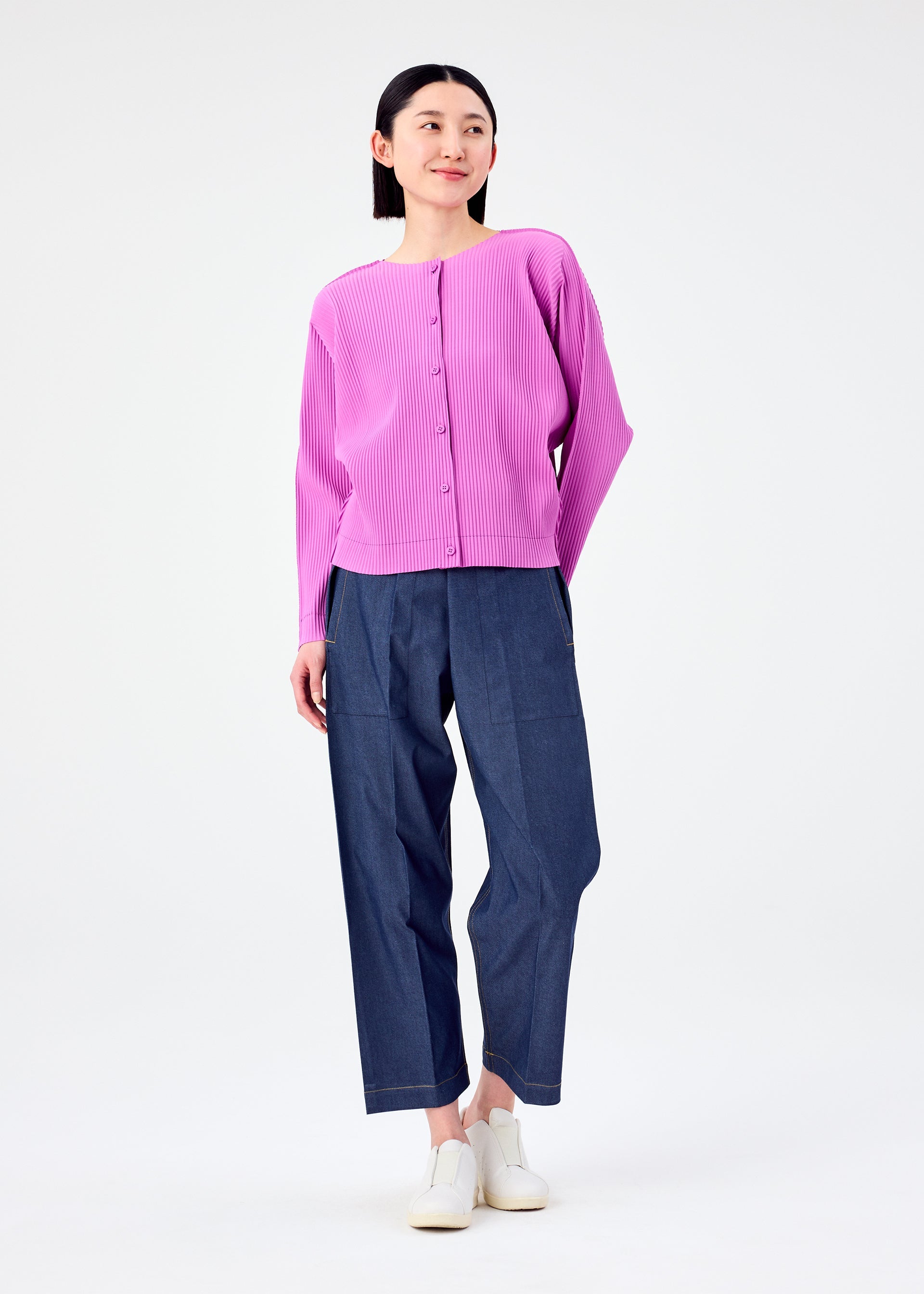 FINE KNIT PLEATS COLOR 1