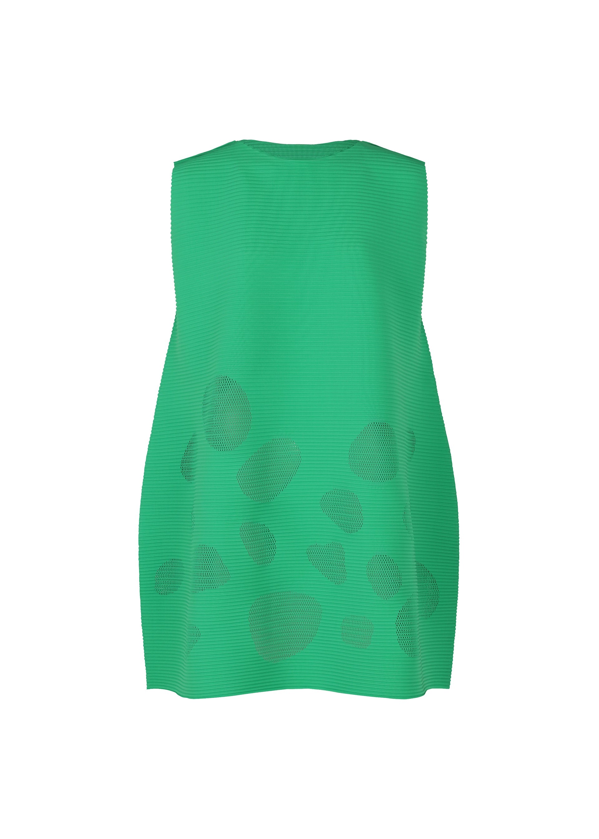 Zoomed view SEA GLASS PLEATS - COBALT GREEN (no.61)