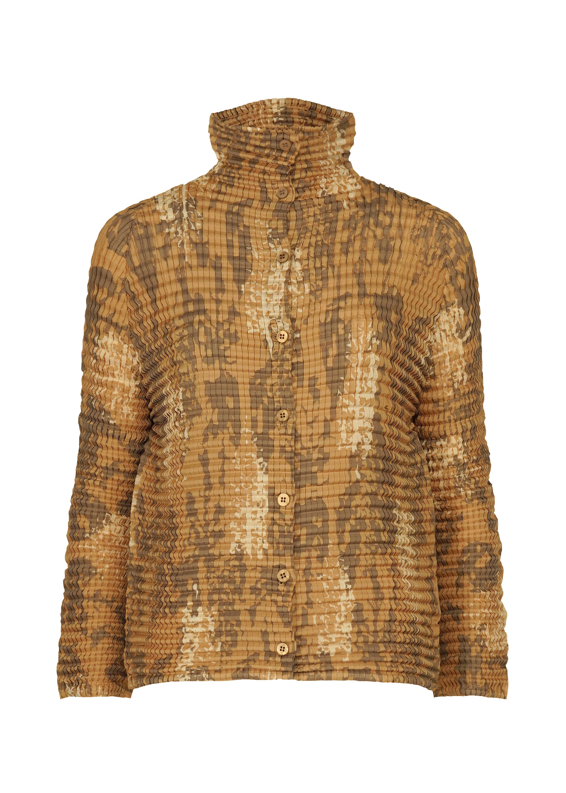 LEAF PLEATS SHIRT – ISSEY MIYAKE ONLINE STORE