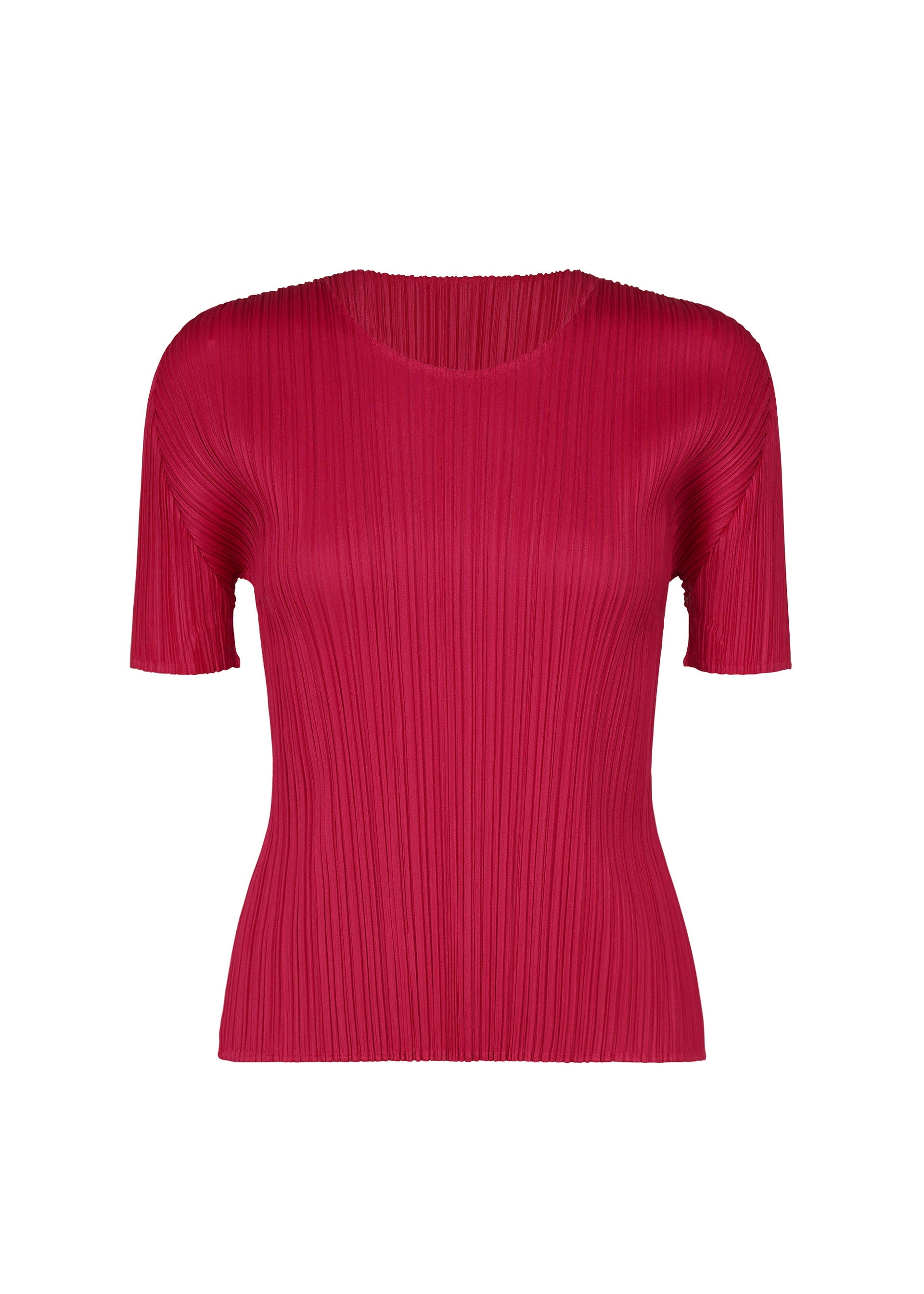 Zoomed view NEW COLORFUL BASICS 4, Women's Tops, Pink - CARMINE(no.23)