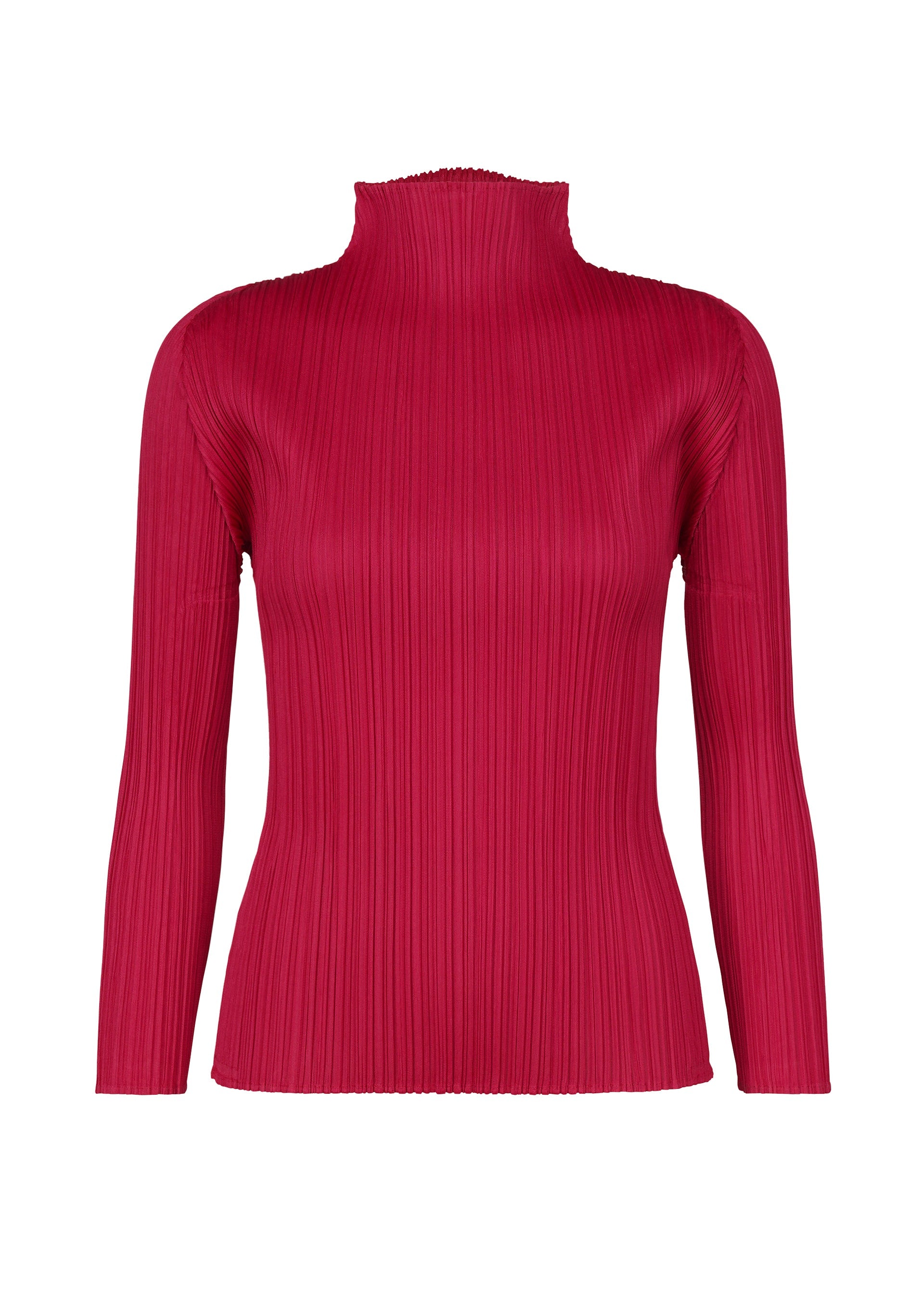 Zoomed view NEW COLORFUL BASICS 4, Women's Tops, Pink - CARMINE(no.23)