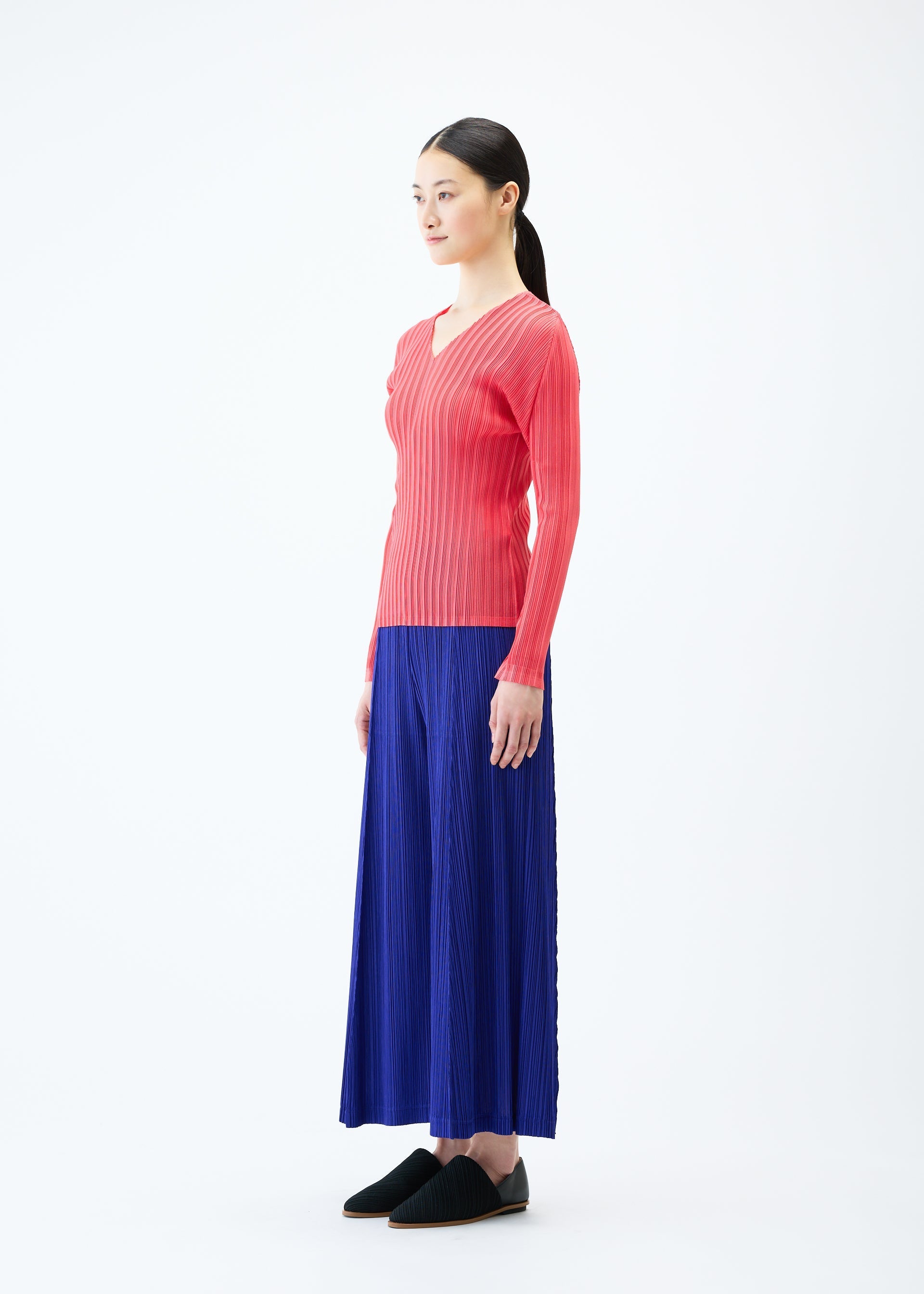 Zoomed view RIB PLEATS JANUARY