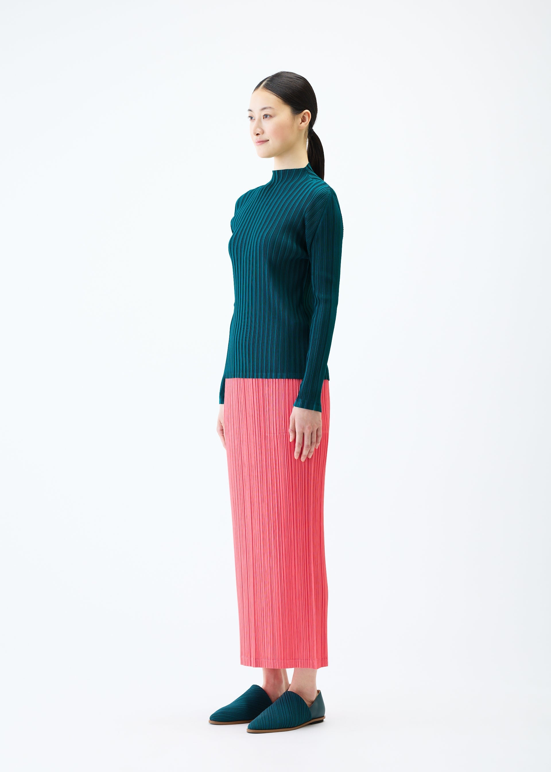 Zoomed view RIB PLEATS JANUARY