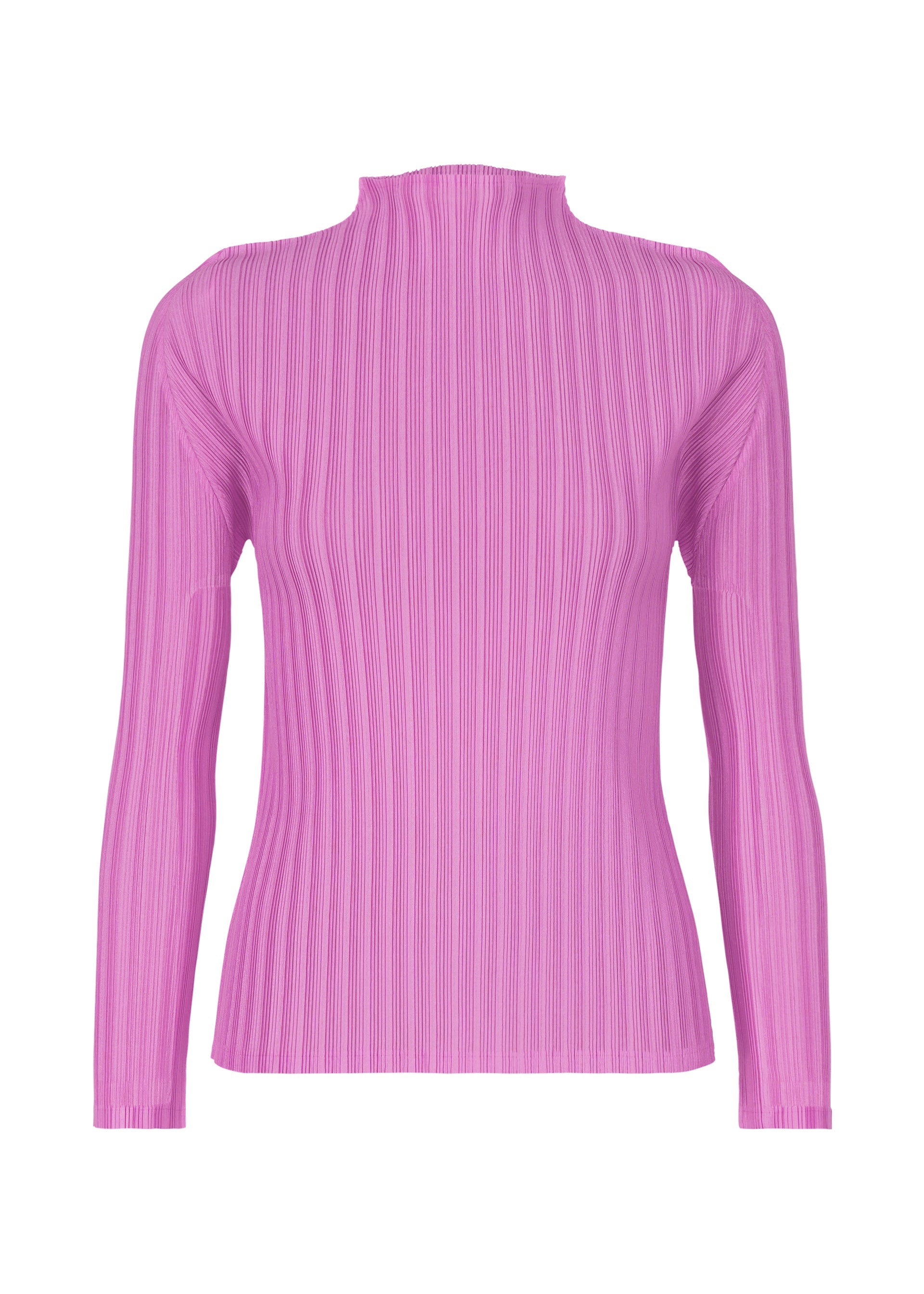 Zoomed view RIB PLEATS JANUARY - PURPLE PINK(no.83)