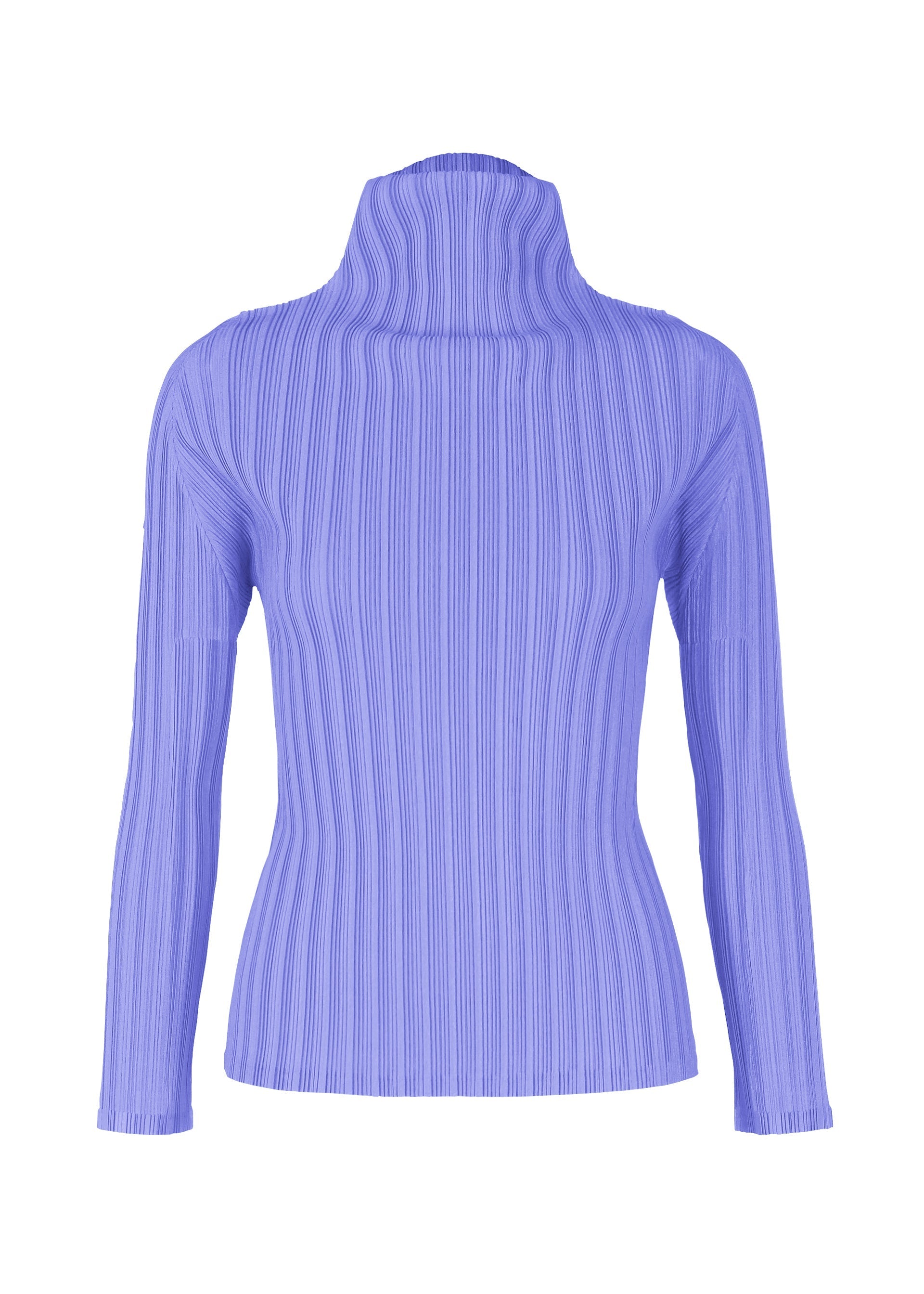 Zoomed view RIB PLEATS FEBRUARY - SAXE BLUE(no.73)