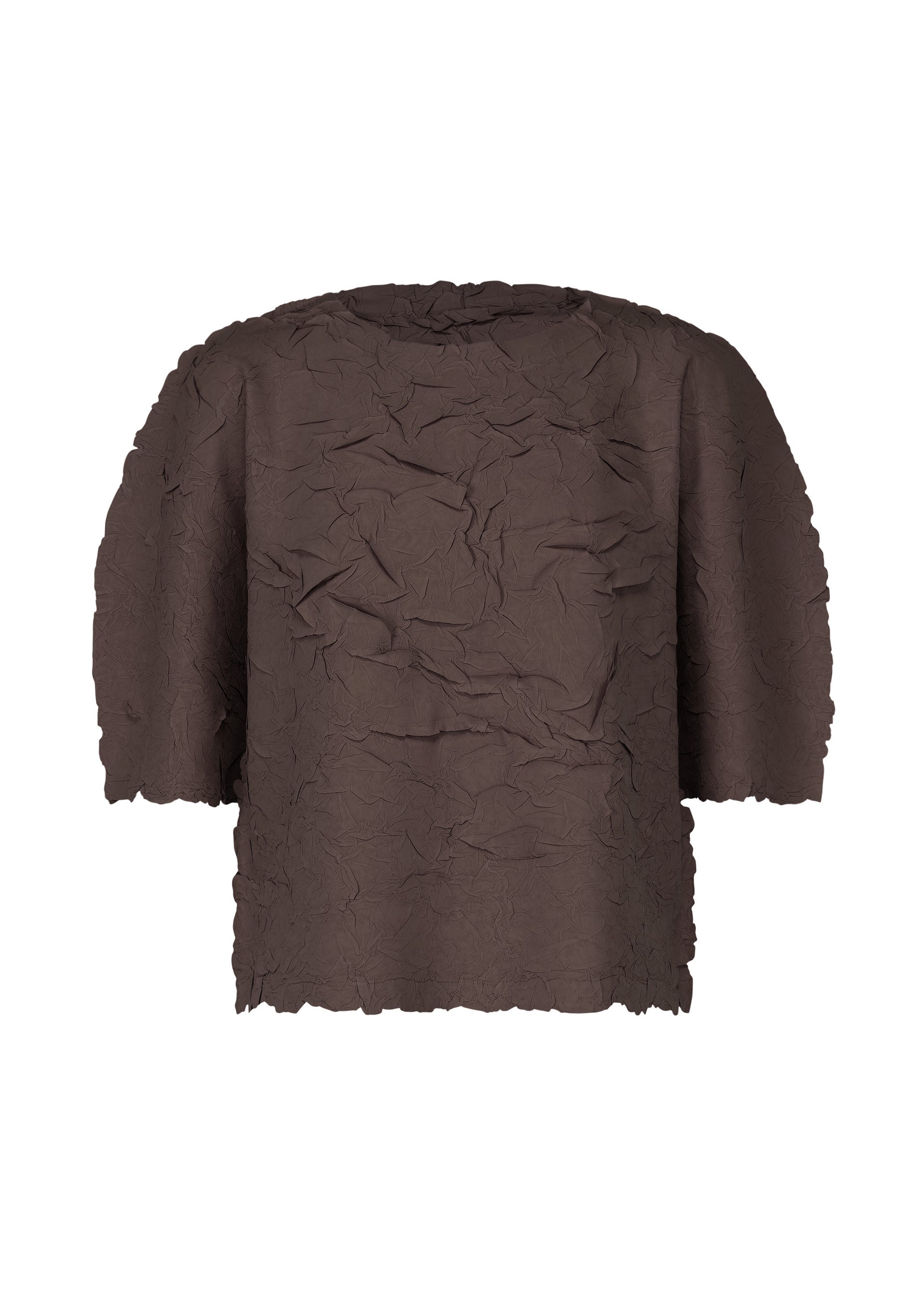 Zoomed view CRUSH PRESS - DARK BROWN(no.45)