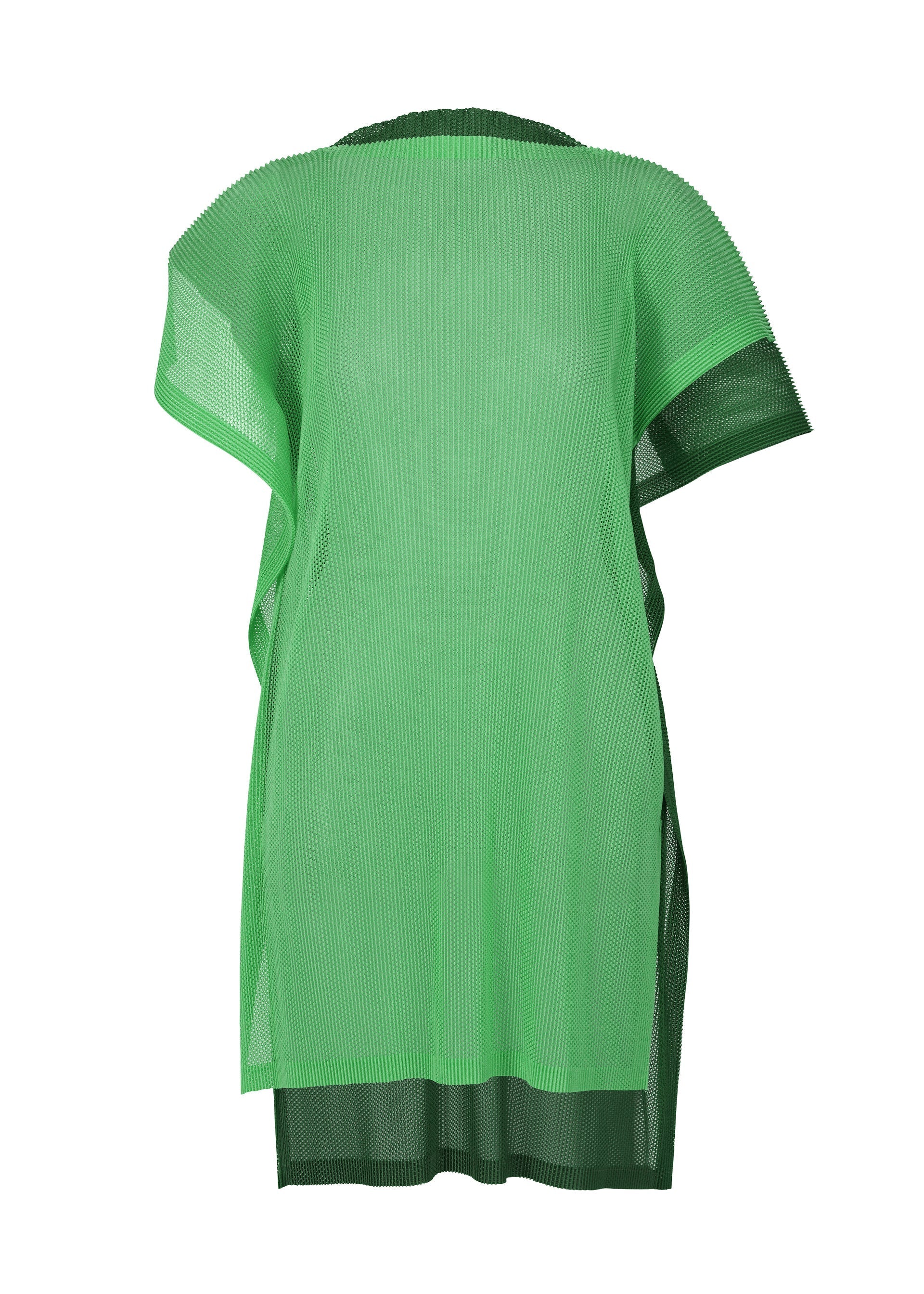 Zoomed view SHEER SQUARE - MINT GREEN×GREEN(no.98)