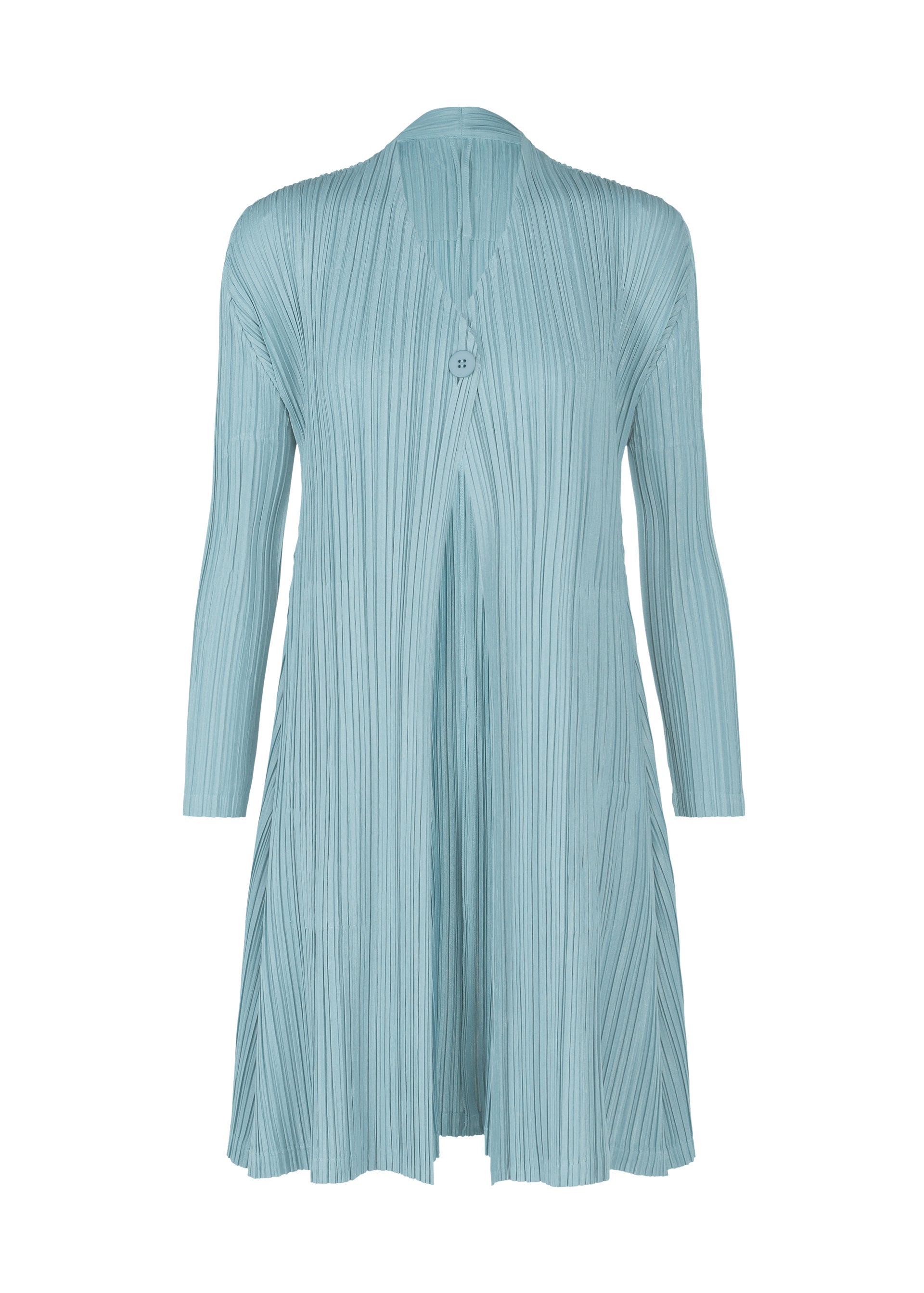 Zoomed view MELLOW PLEATS, Women's Tops Cardigan, Gray - BLUE GRAY(no.13)