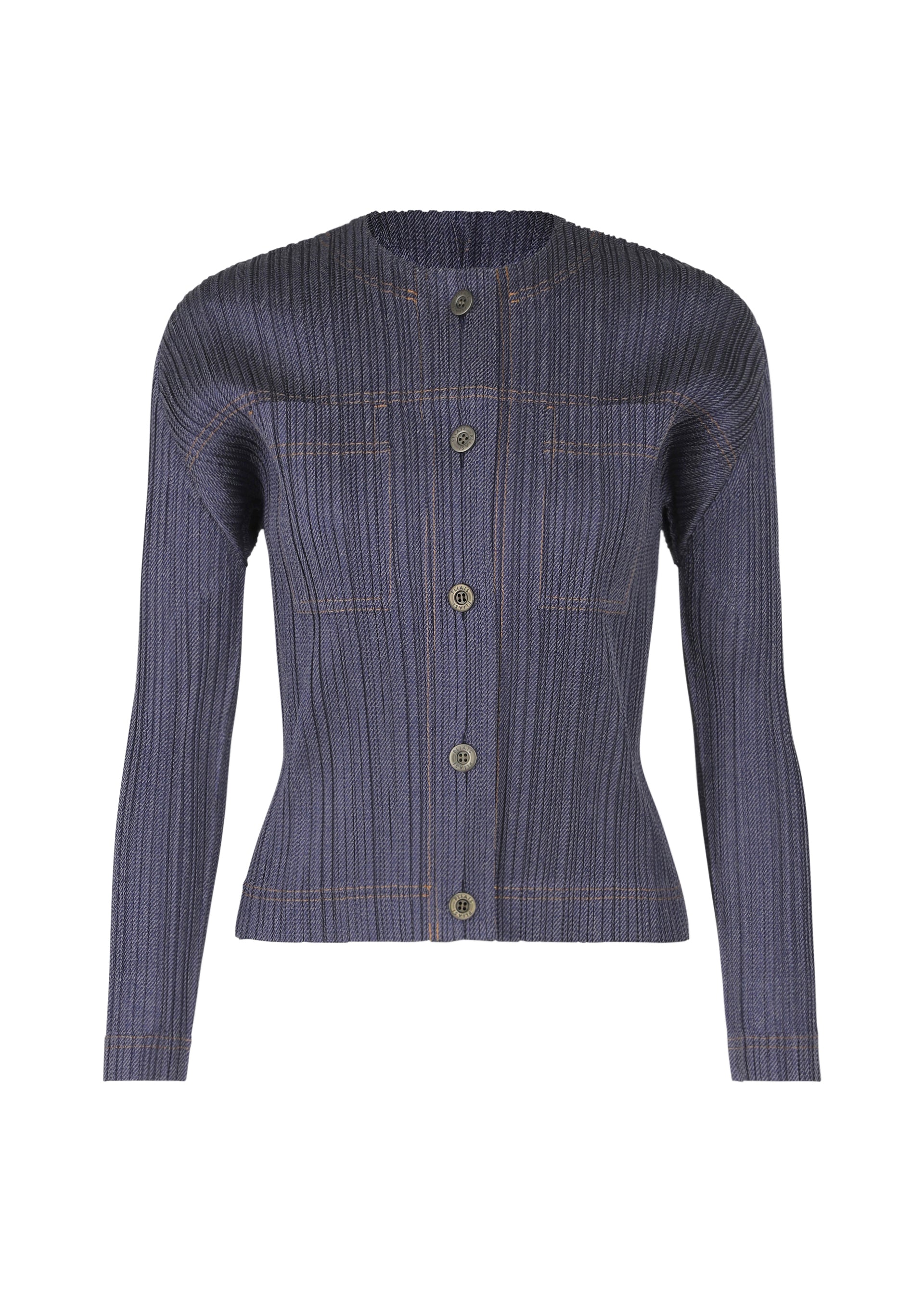 Zoomed view COTTON DENIM - BLUE(no.72)