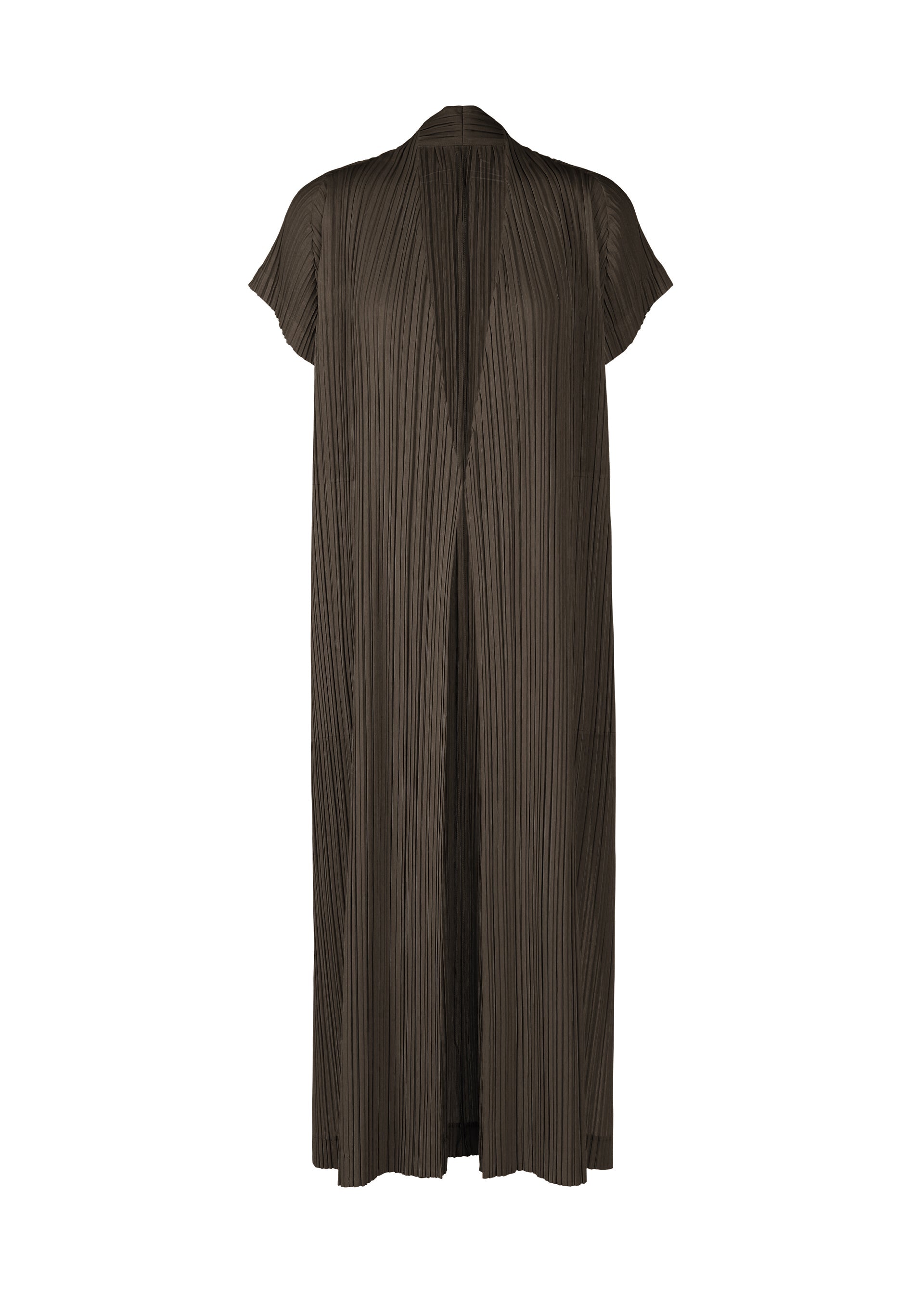 Zoomed view RAMIE PLEATS - DARK BROWN(no.45)