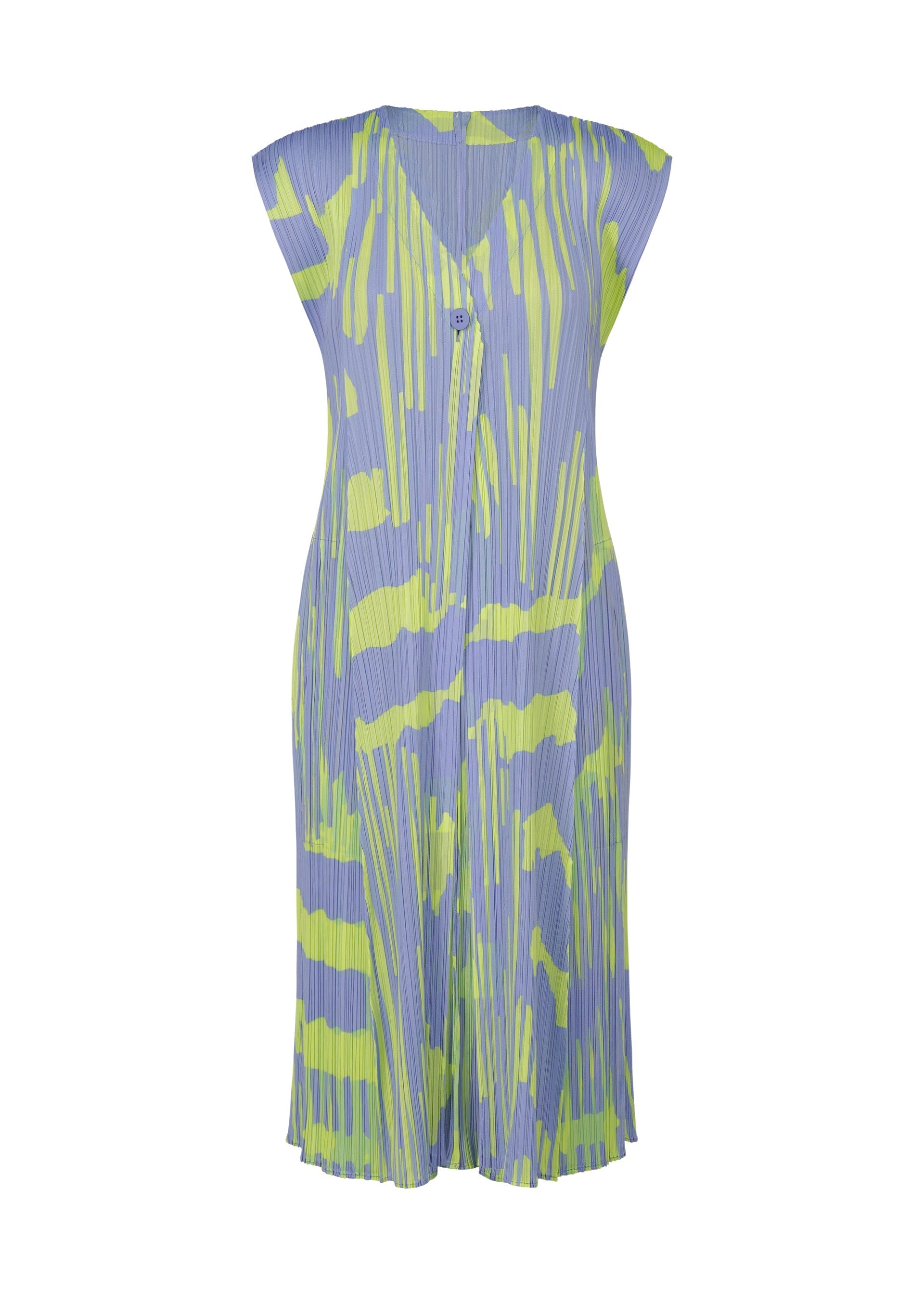 Zoomed view REFRACTION, Women's Tops, Vest, Blue - LIGHT BLUE(no.70)