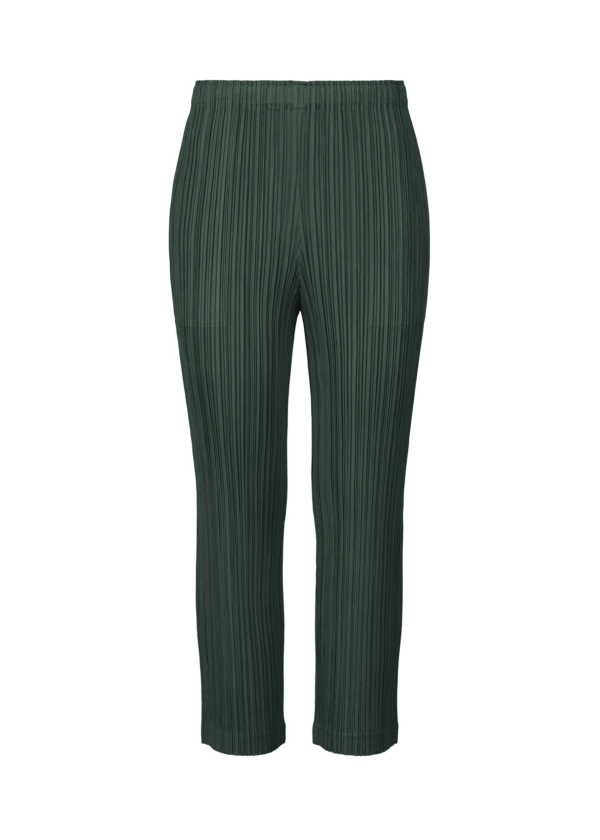 Zoomed view THICKER BOTTOMS 1 - DARK GREEN(no.67)