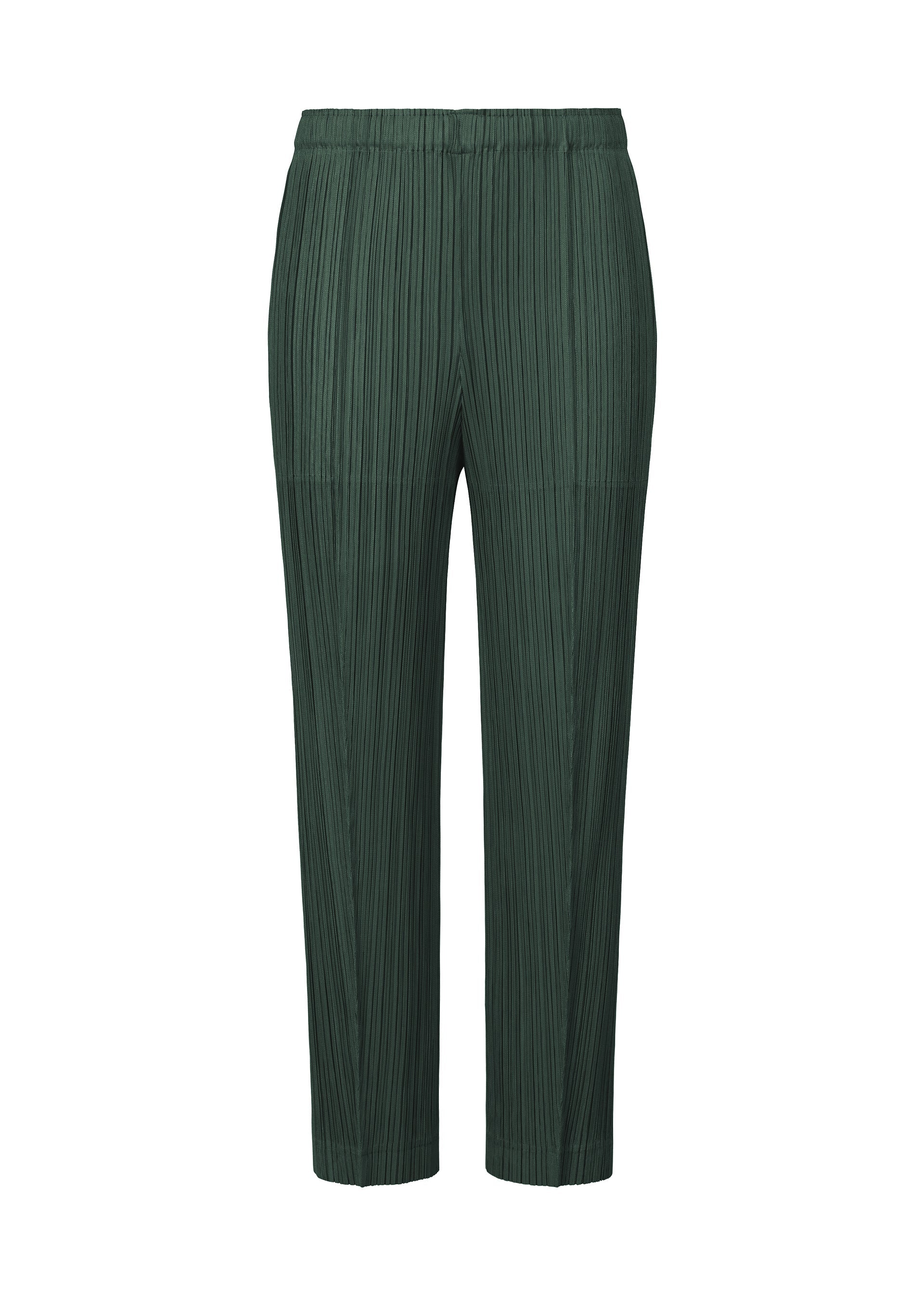 Zoomed view THICKER BOTTOMS 1 - DARK GREEN(no.67)