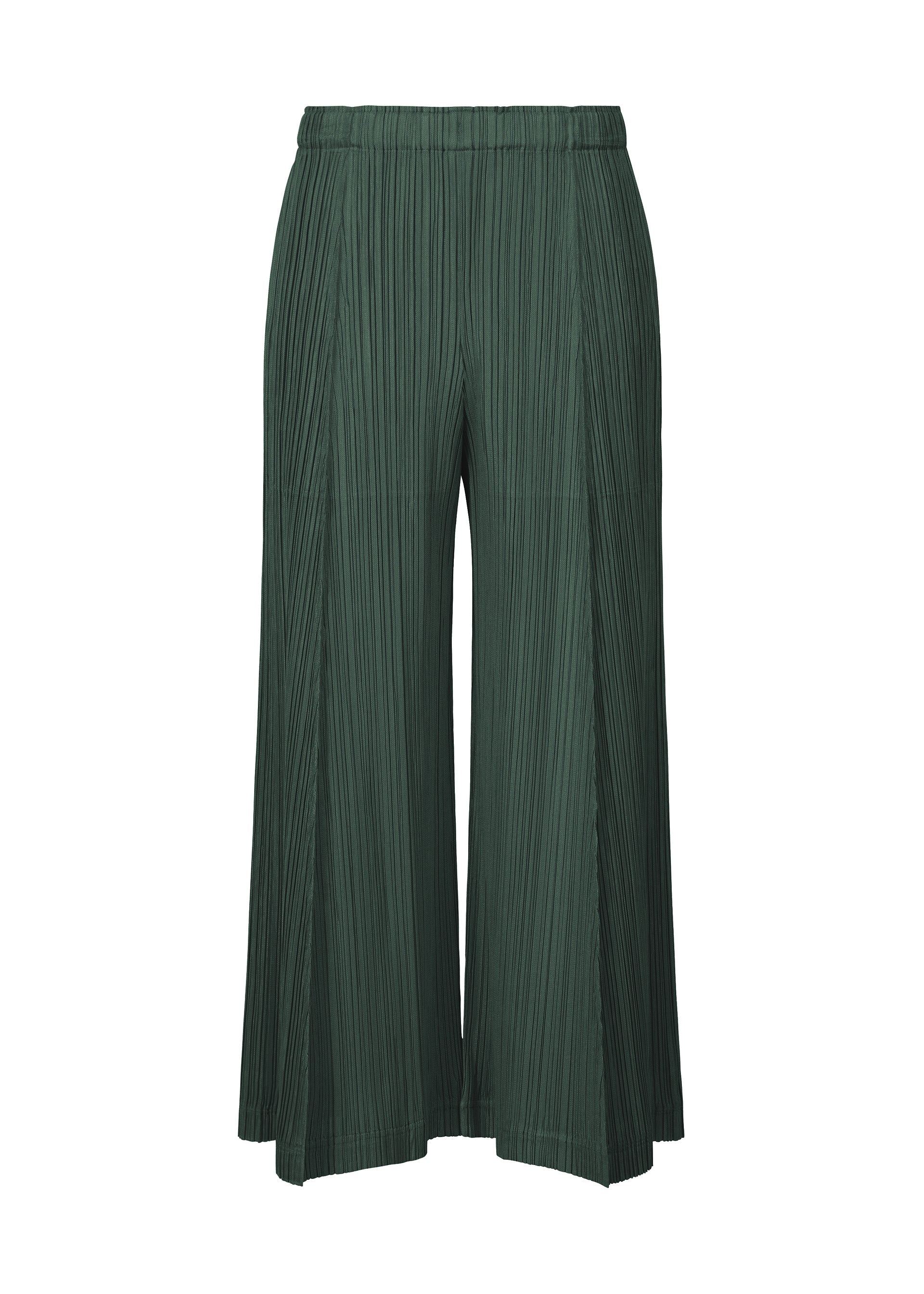 Zoomed view THICKER BOTTOMS 1 - DARK GREEN(no.67)
