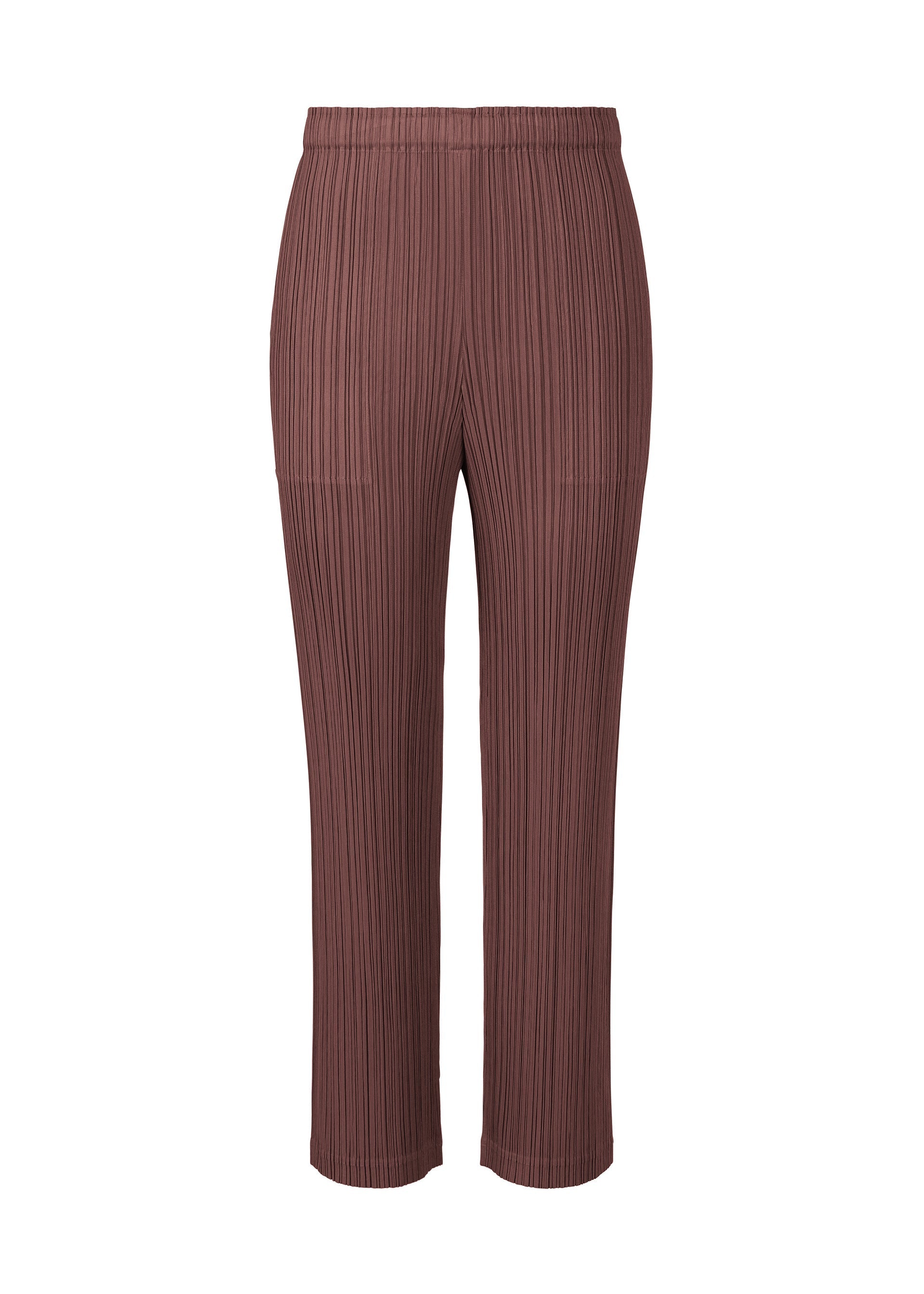 Zoomed view LOOP BOTTOMS - RED BROWN(no.49)