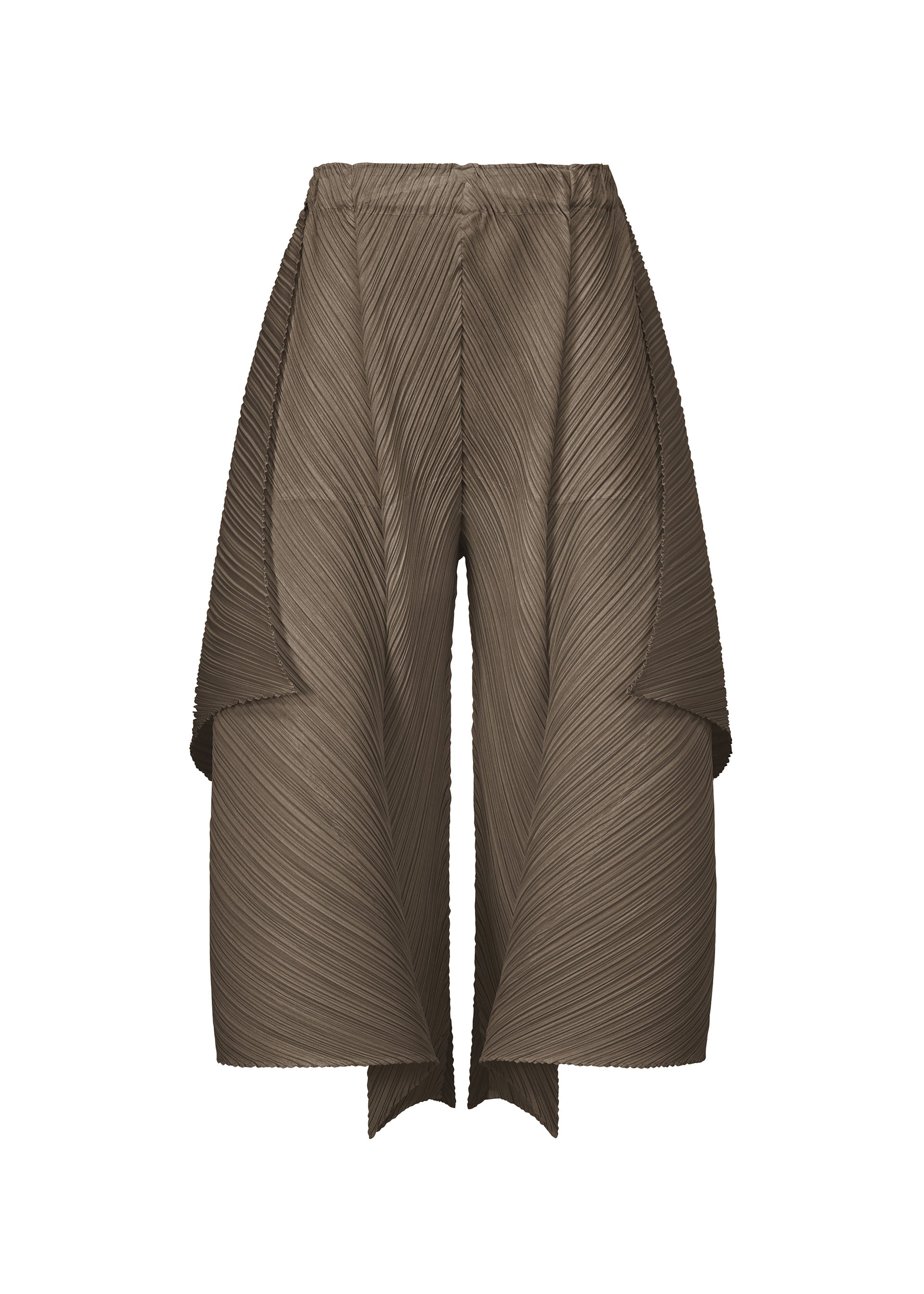 Zoomed view FLARE, Women's Pants, Brown - GRAYISH BROWN(no.47)