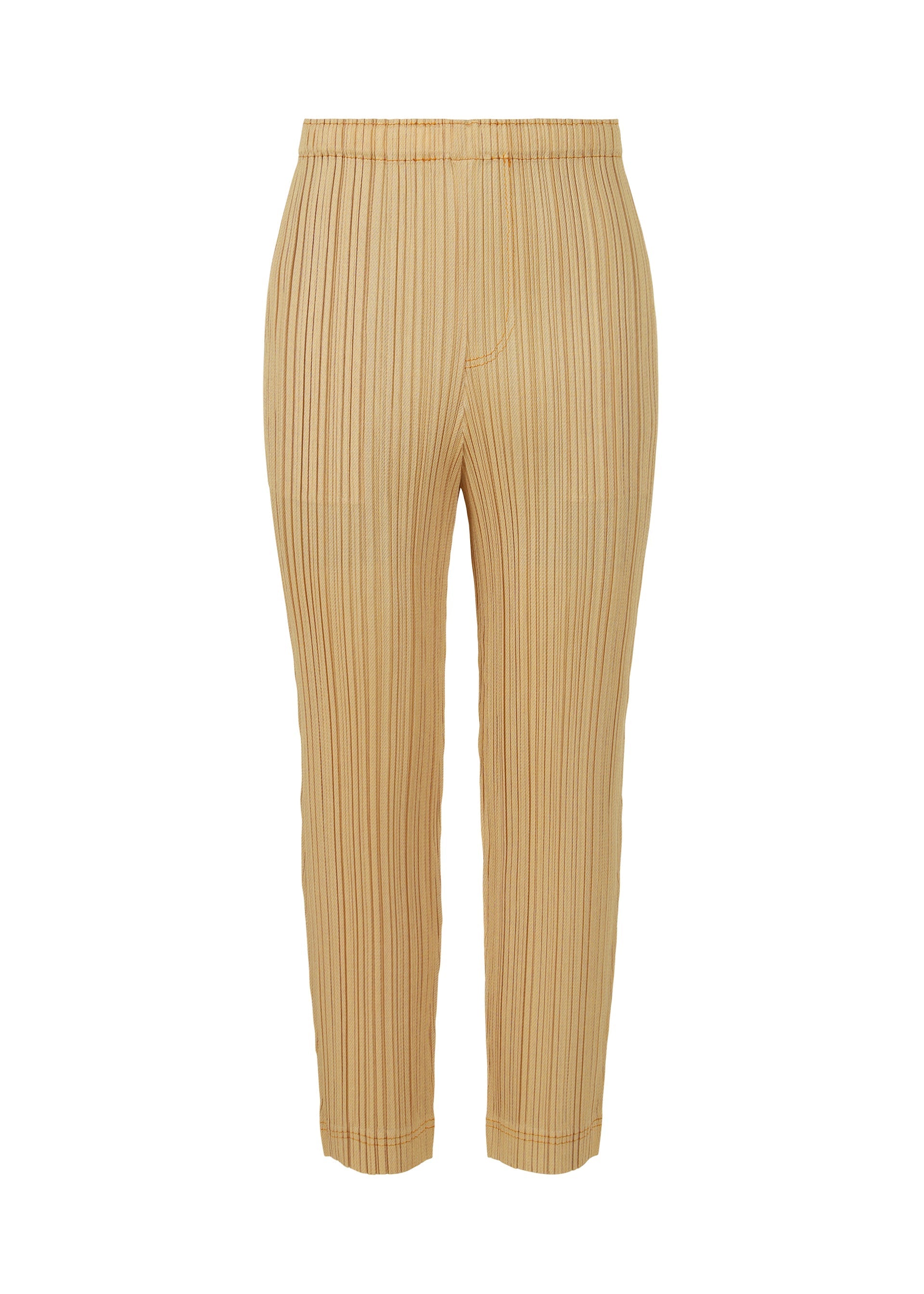 Zoomed view COTTON DENIM, women_pants, beige - BEIGE(no.41)