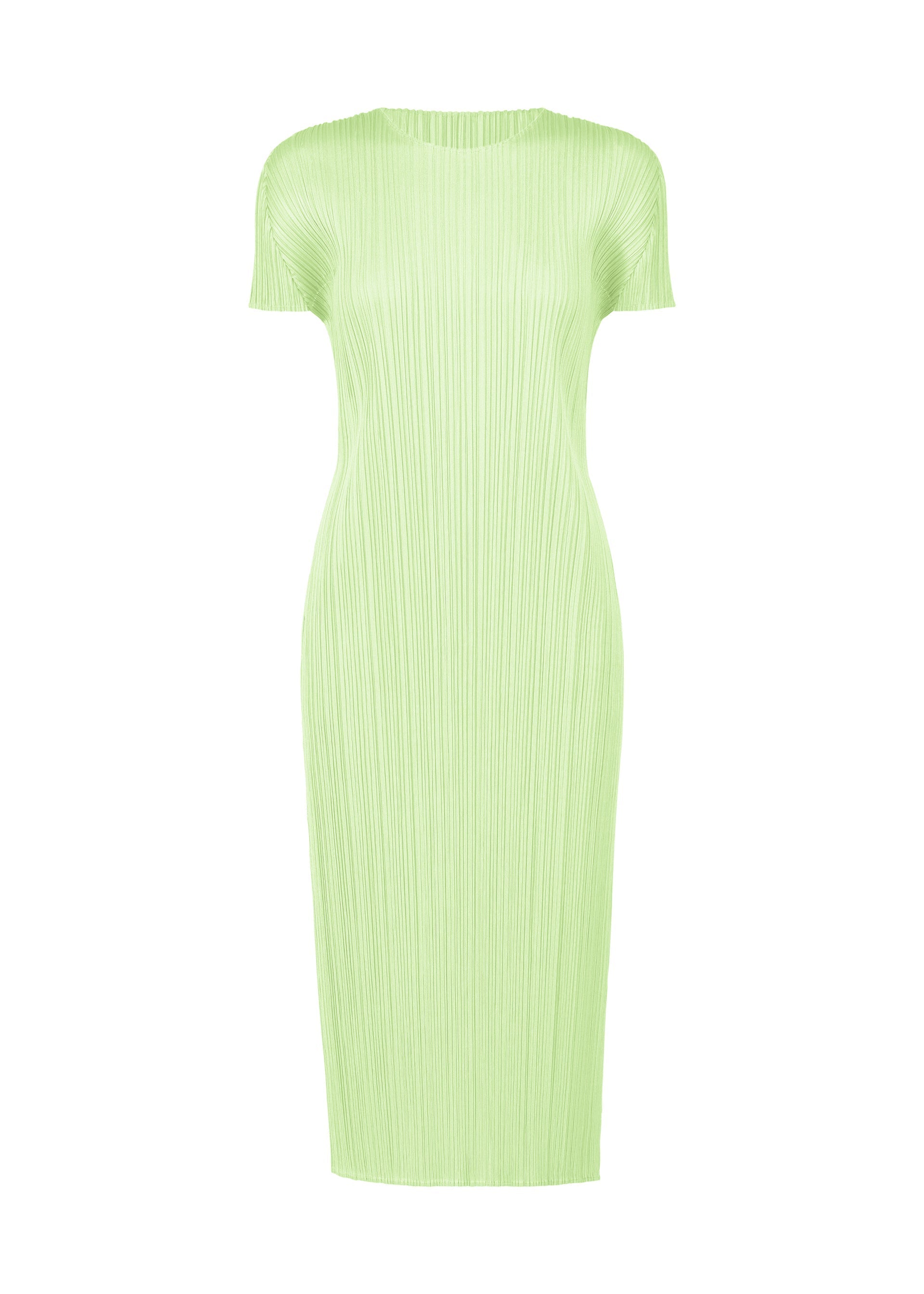 Zoomed view MONTHLY COLORS: JUNE, Women's dress, White - WHITE GREEN (no.05)