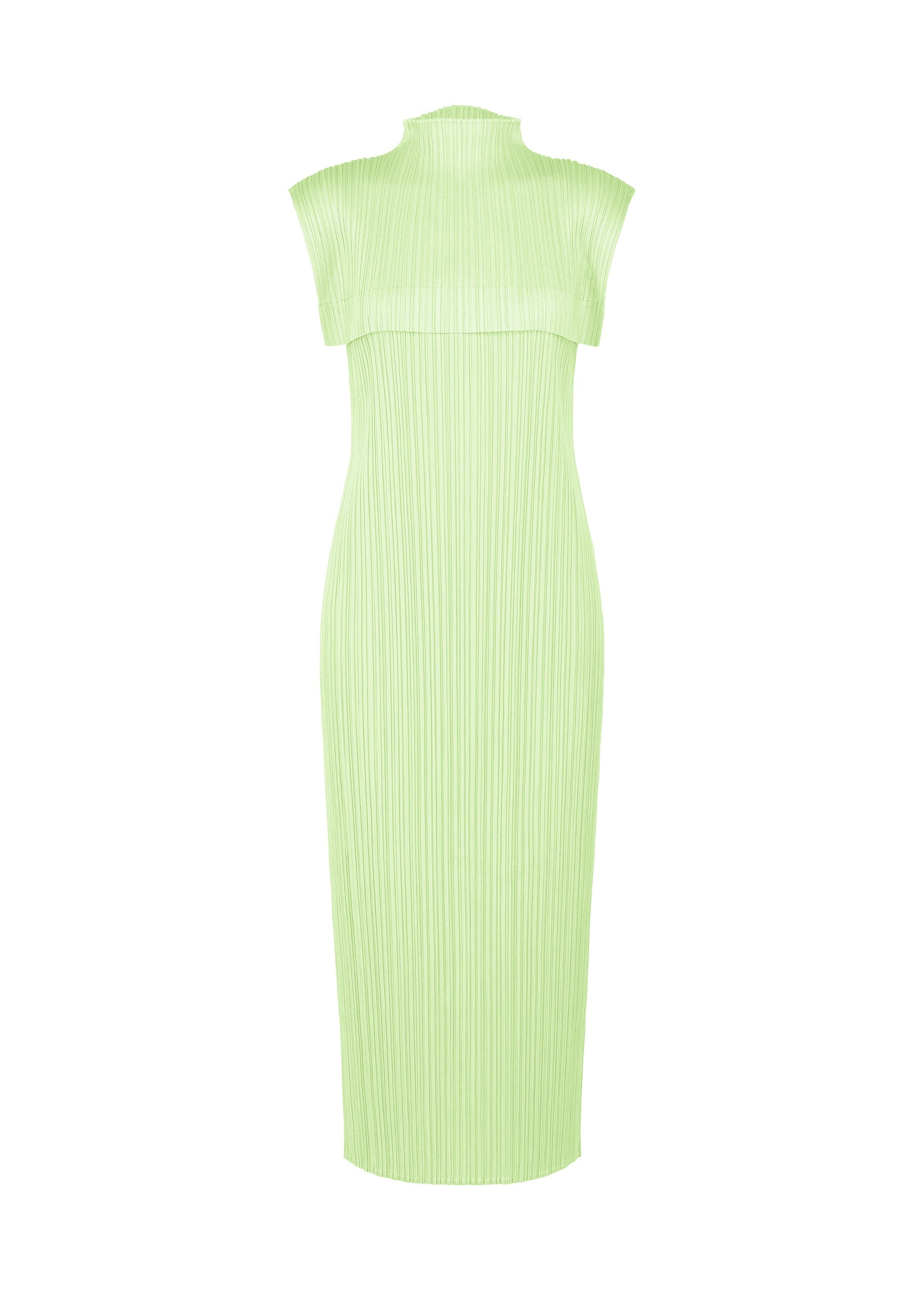 Zoomed view MONTHLY COLORS: JUNE, Women's dress, White - WHITE GREEN (no.05)