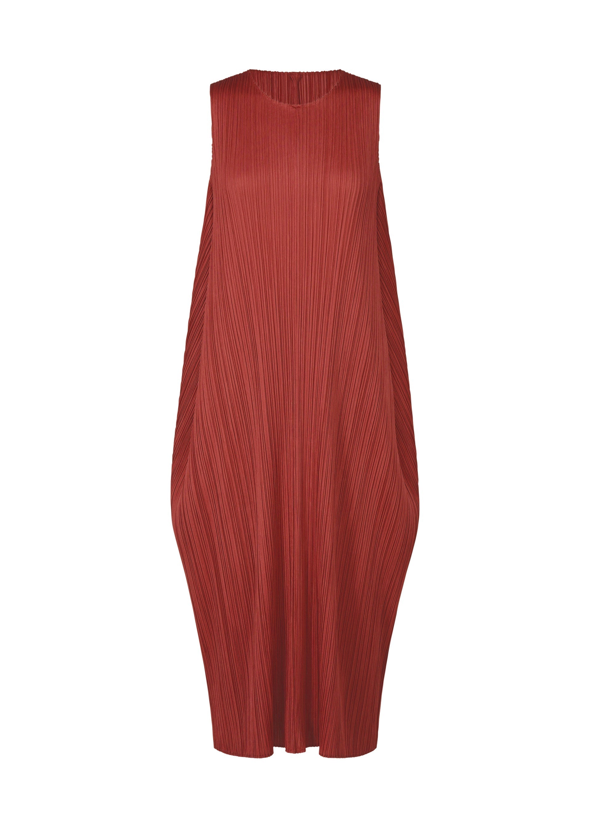 Zoomed view LAMP SHADE, Women's Dress, Red - DARK RED(no.27)