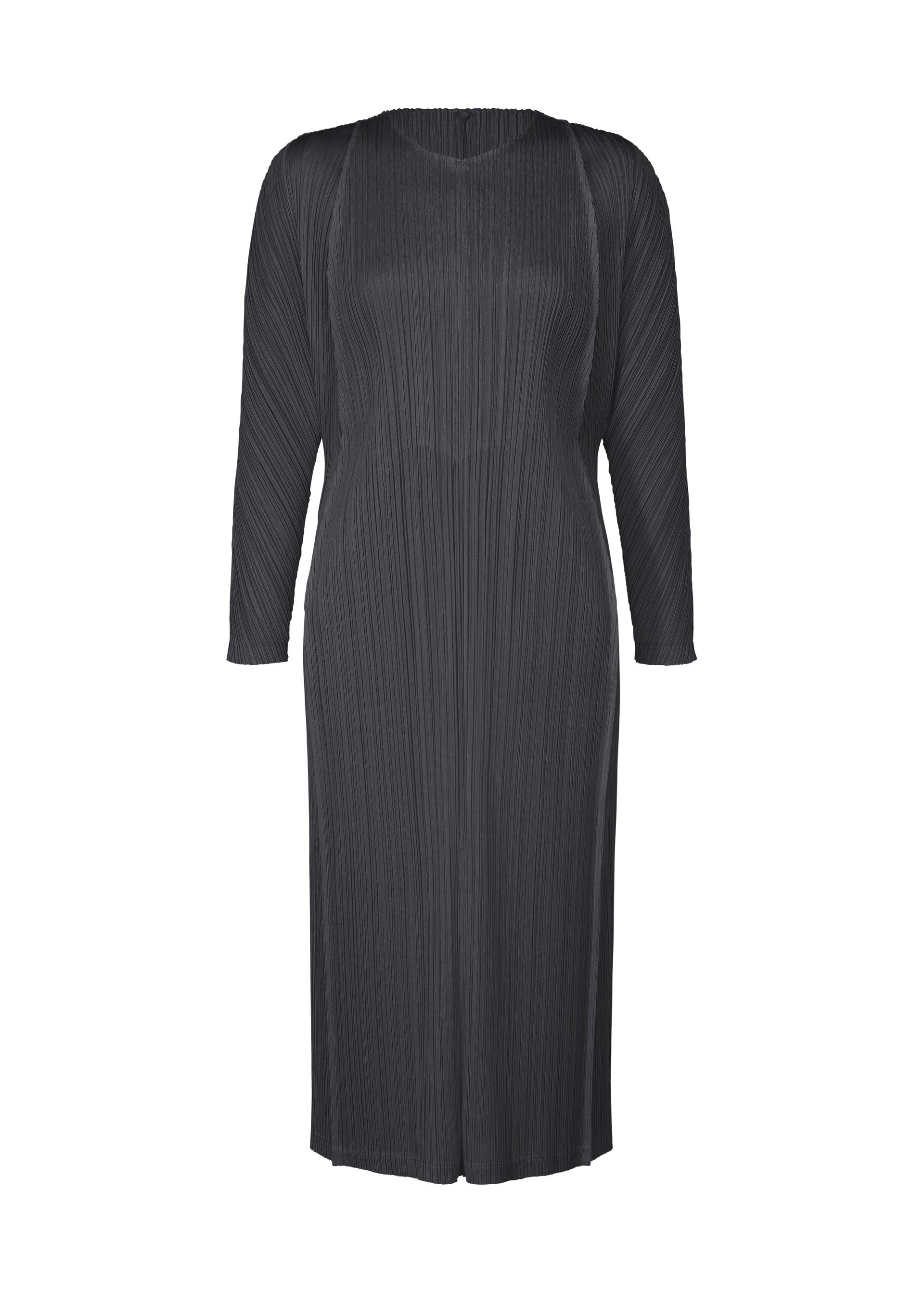 Zoomed view LANTERN, Women's Dress, Gray - BLUE BLACK(no.14)