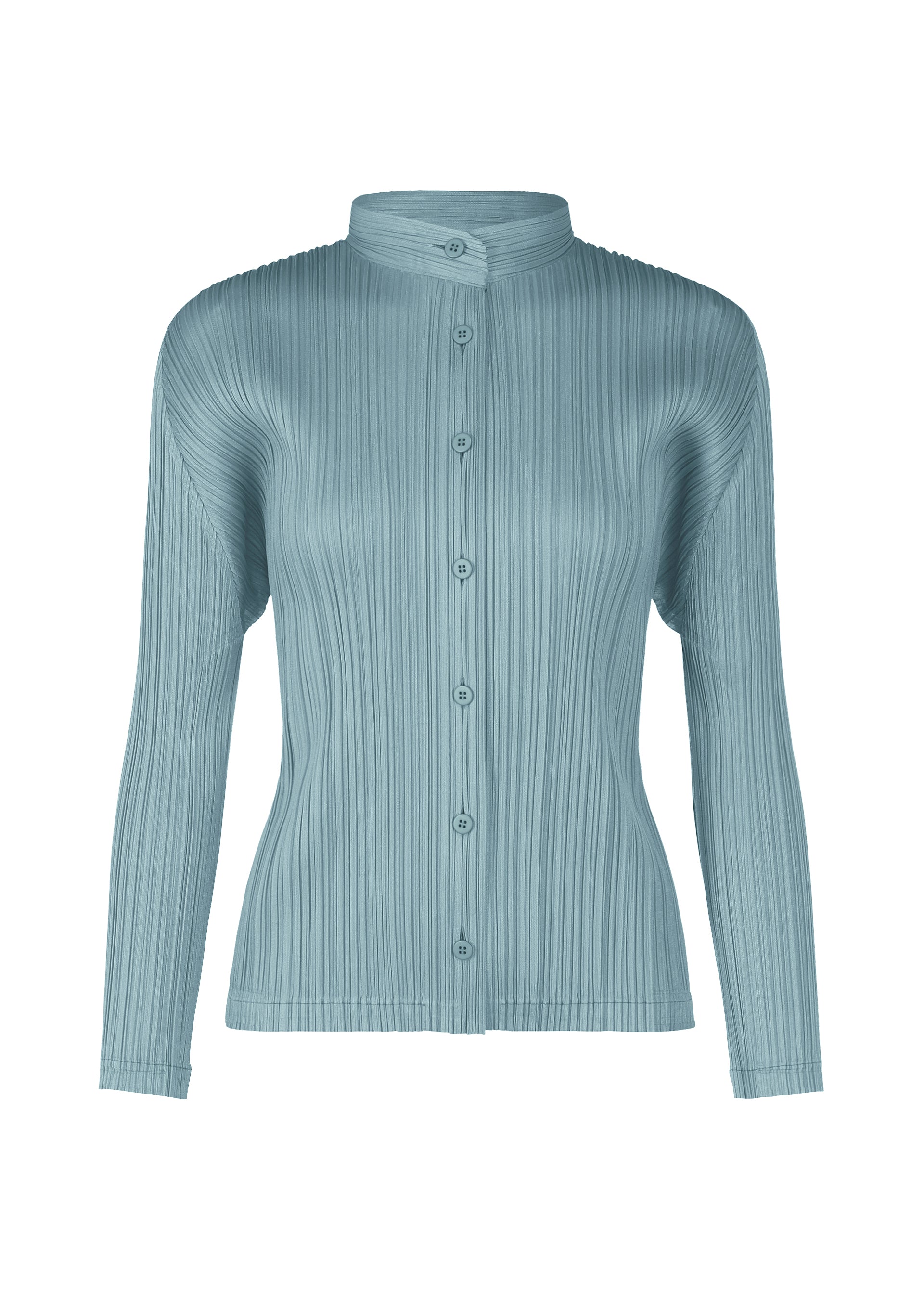 Zoomed view MONTHLY COLORS: JANUARY, Women's Tops, Shirt, Gray - BLUE GRAY(no.13)
