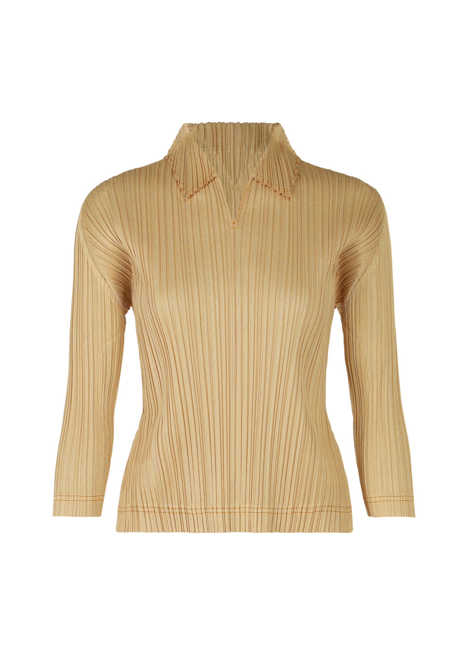 Zoomed view COTTON DENIM, Women's Tops, Beige - BEIGE(no.41)