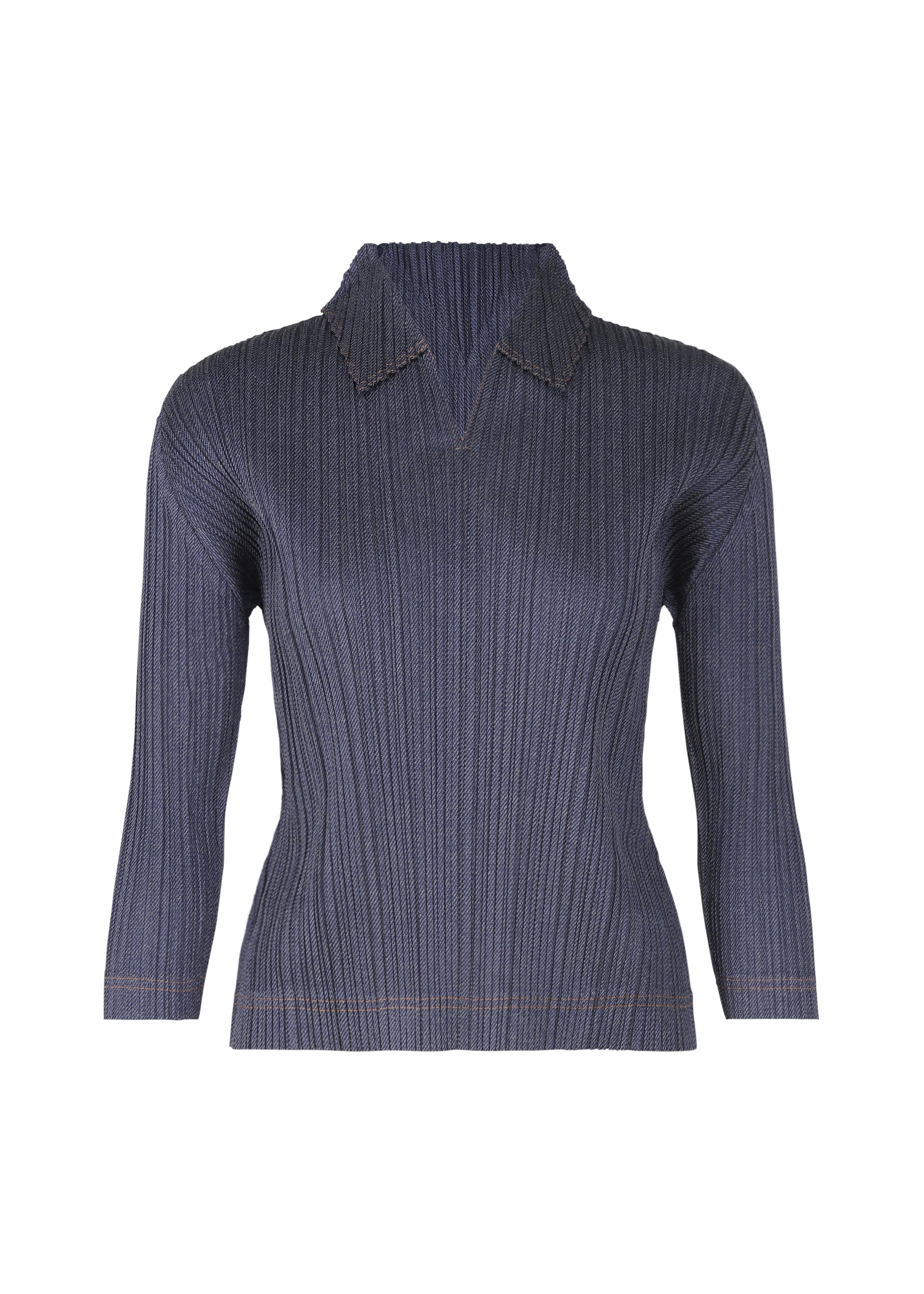 Zoomed view COTTON DENIM - BLUE(no.72)