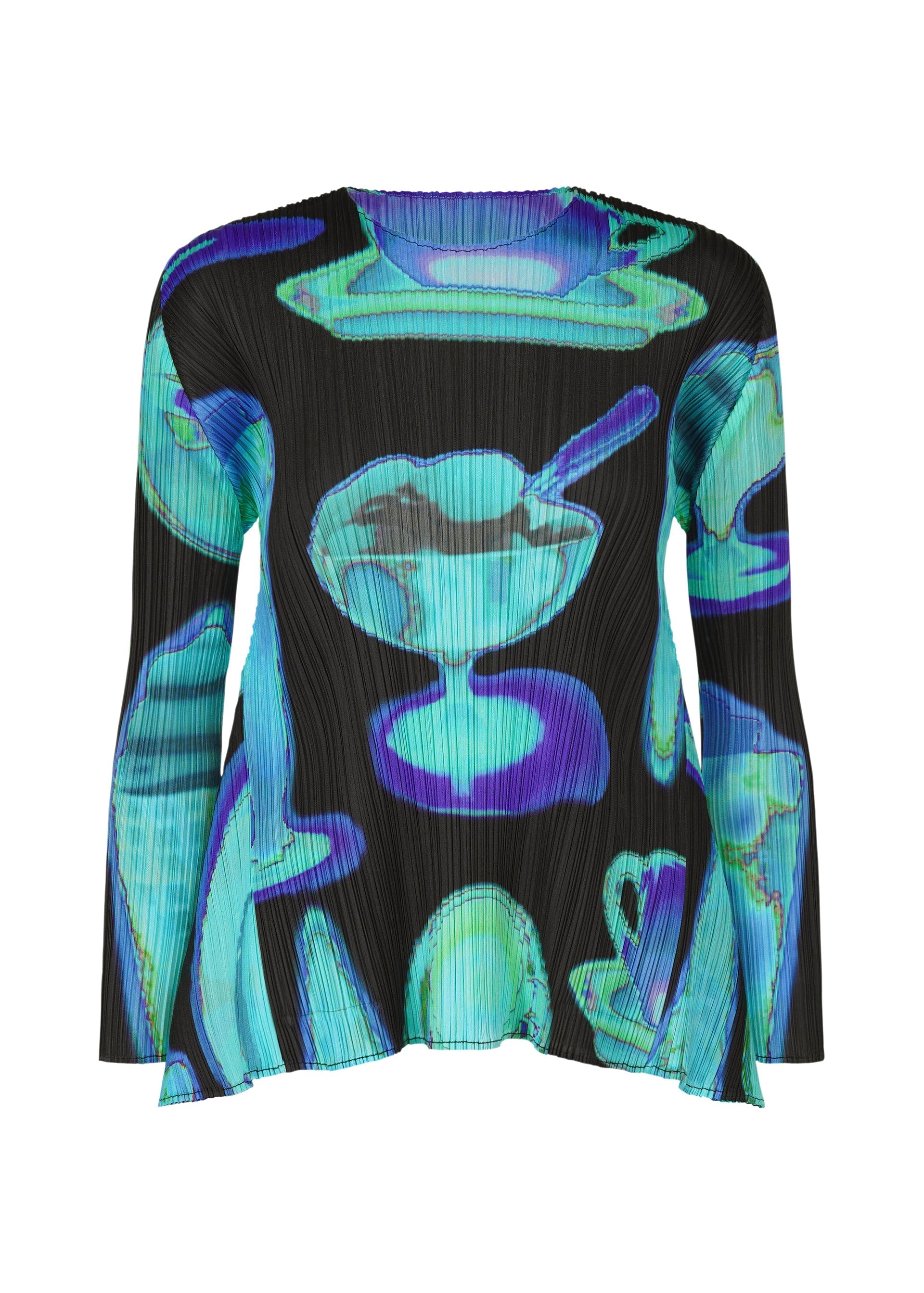 Zoomed view THERMAL FOODS, Women's Tops, Black - BLACK(no.15)