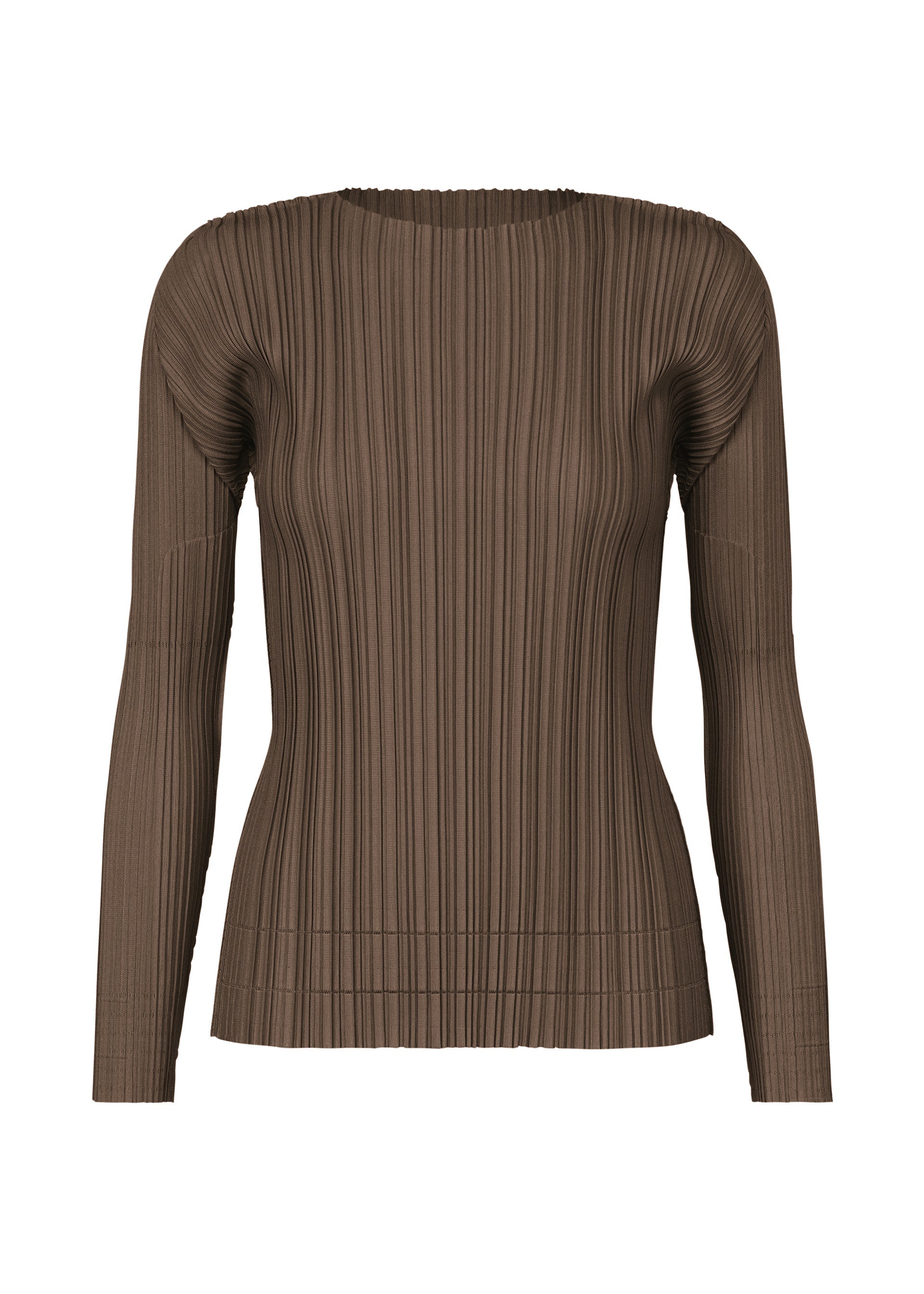Zoomed view SOFT PLEATS - DARK BROWN(no.45)