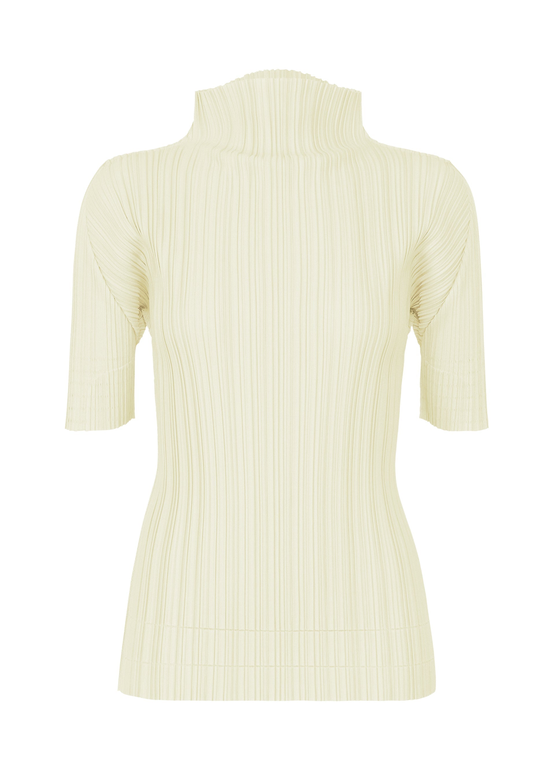 Zoomed view SOFT PLEATS, Women's Tops, White - CREAM(no.04)