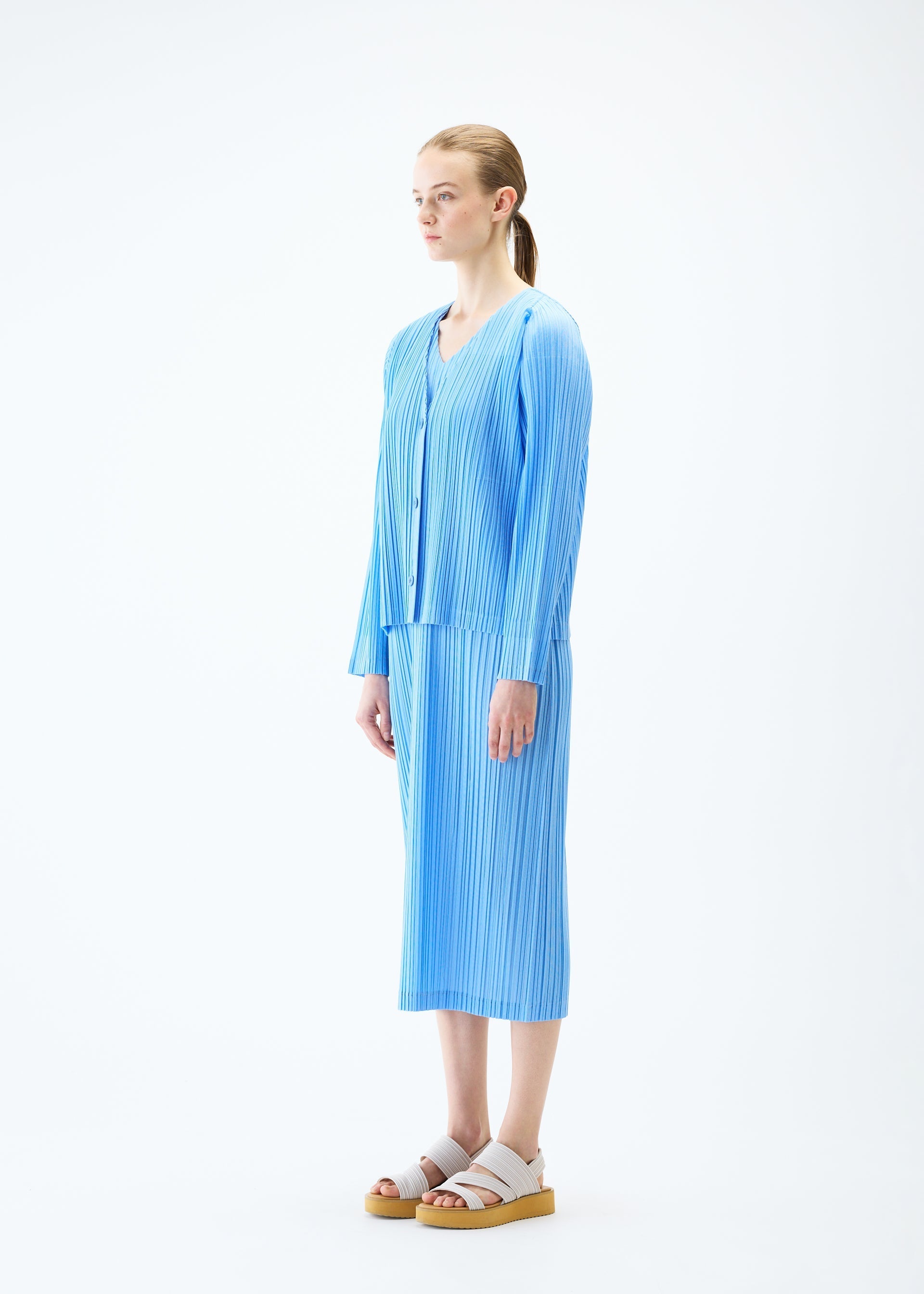 Zoomed view RAMIE PLEATS