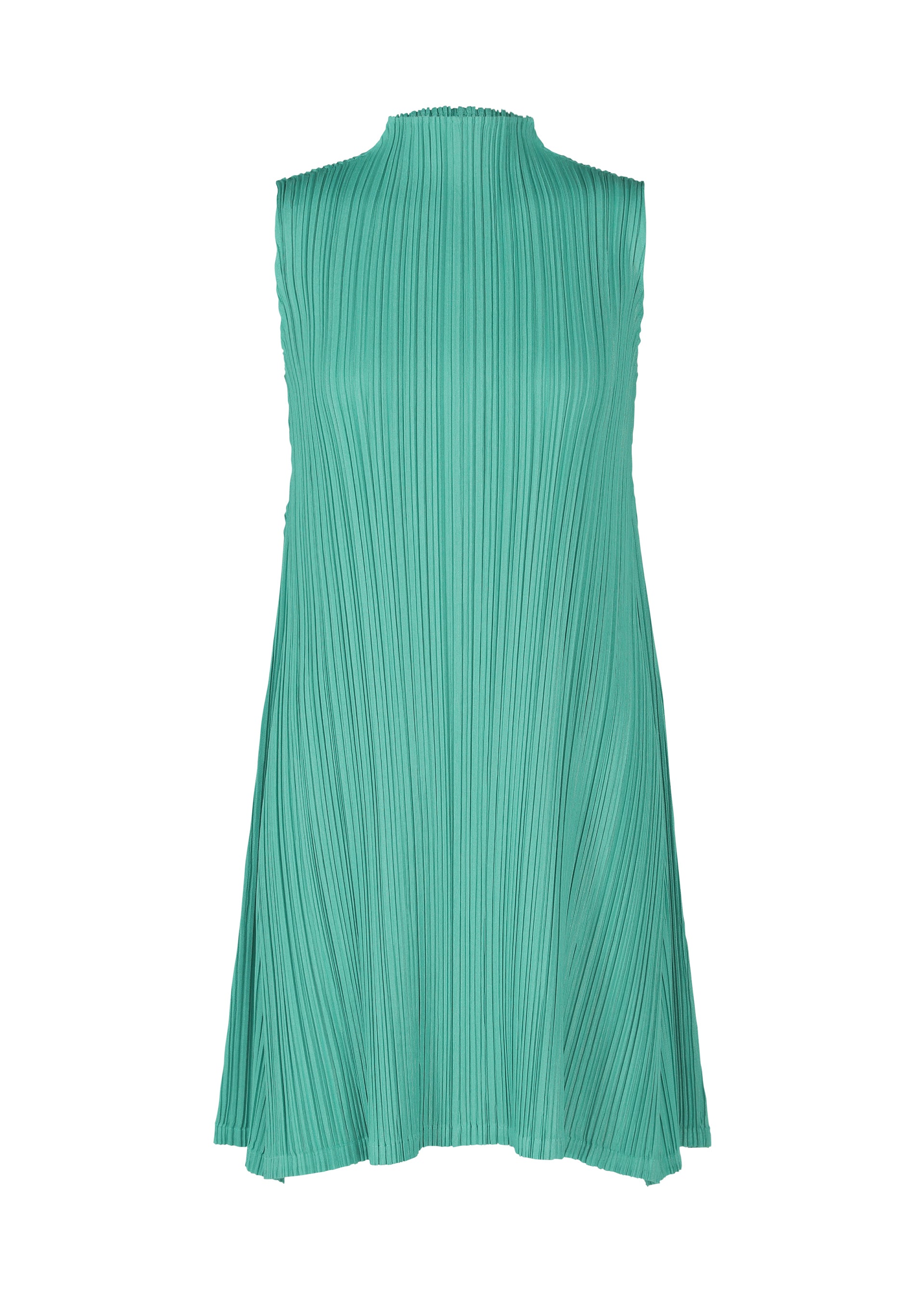 Zoomed view MELLOW PLEATS - TURQUOISE GREEN(no.61)
